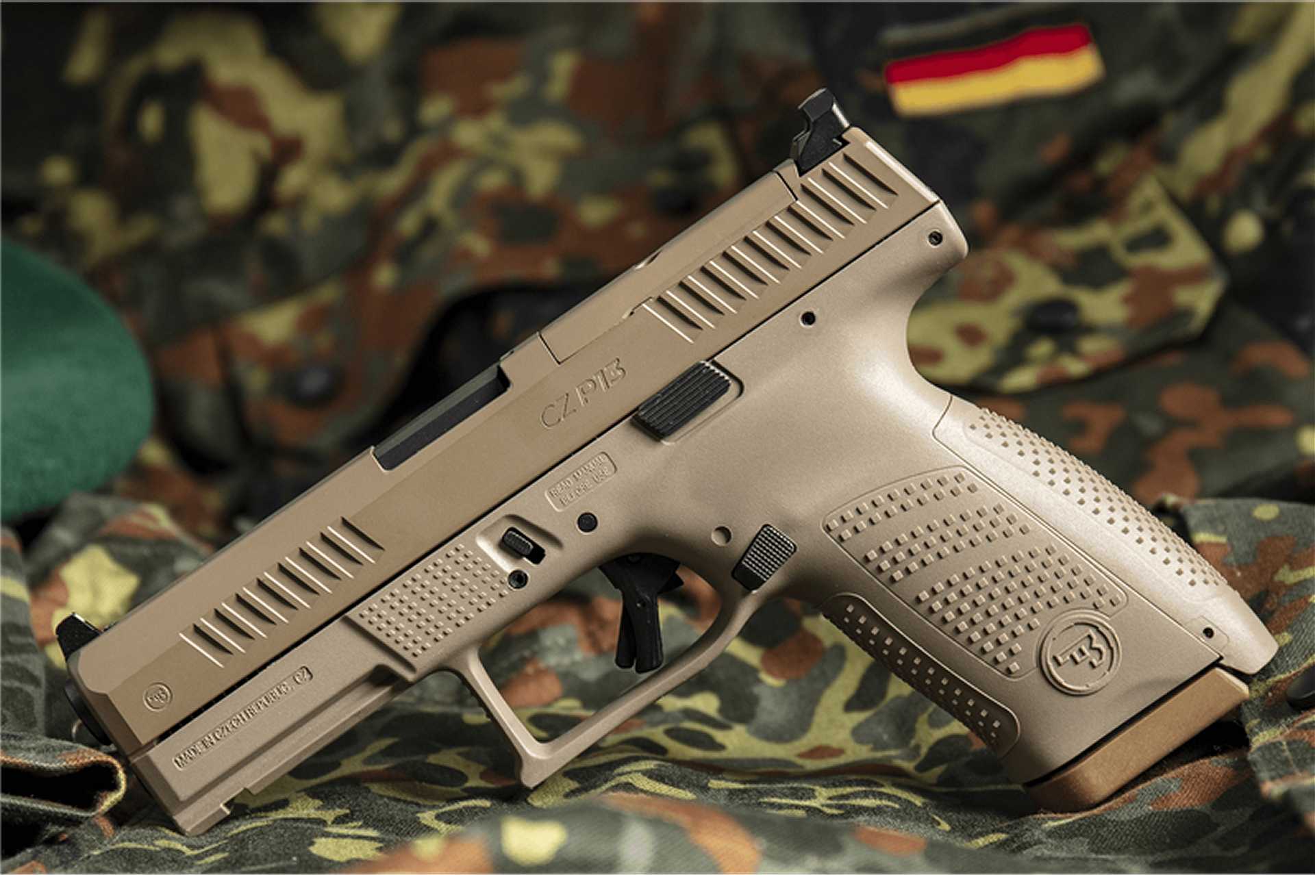 German Army adopts CZ P13 9mm pistol as new Bundeswehr standard sidearm