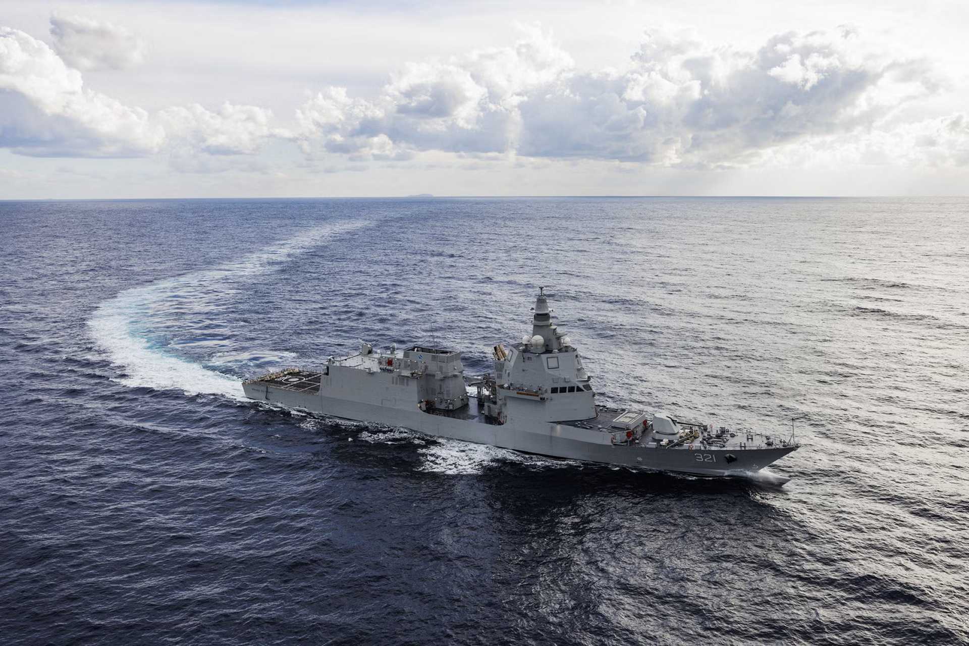 Indonesian Navy Receives Second Italian-Built PPA-Class Multipurpose Combat Ship