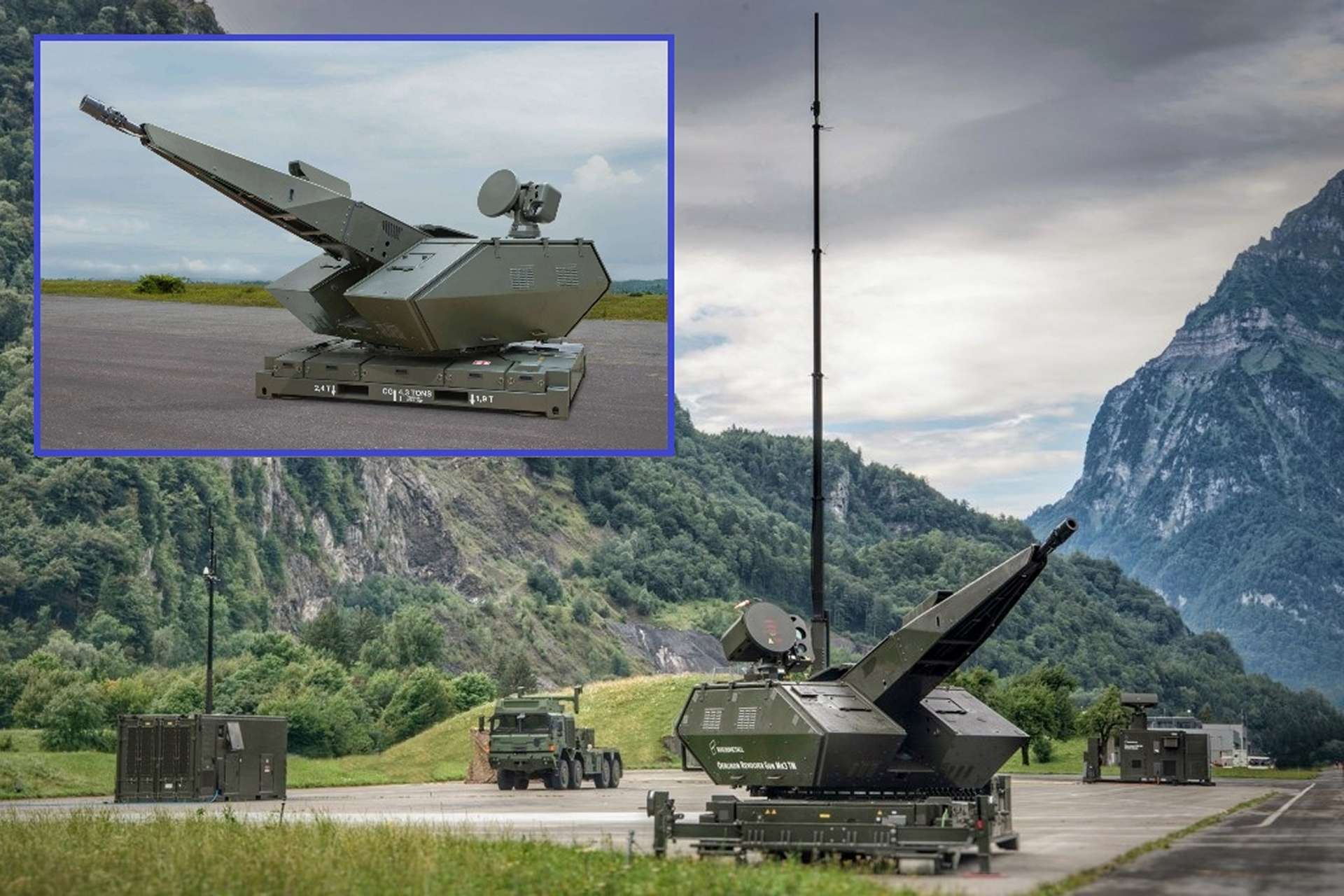 Italy Inducts First Rheinmetall Skynex Short-Range Air Defense System to Counter Drone Threats