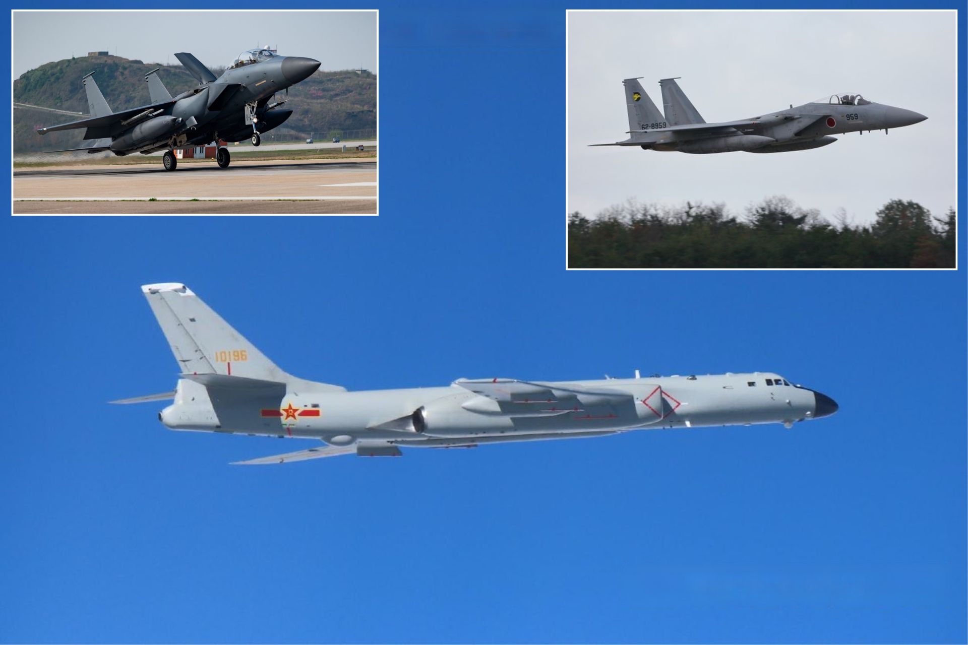 South Korea and Japan scramble fighter jets as Chinese Russian bombers run joint Pacific patrol