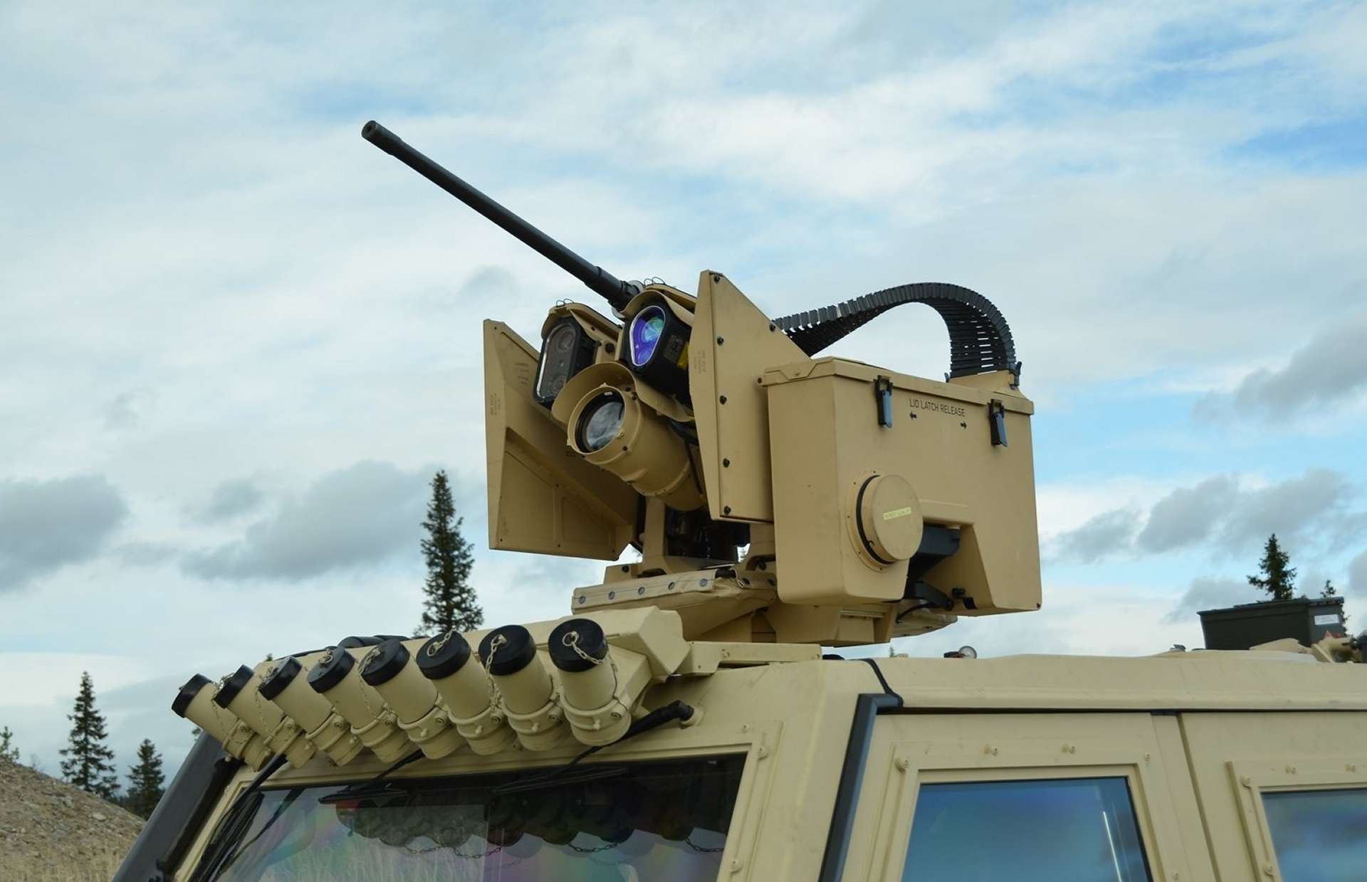 Sweden Expands CV90 Combat Vehicles' Firepower With New Protector RS4 Remote Weapon System