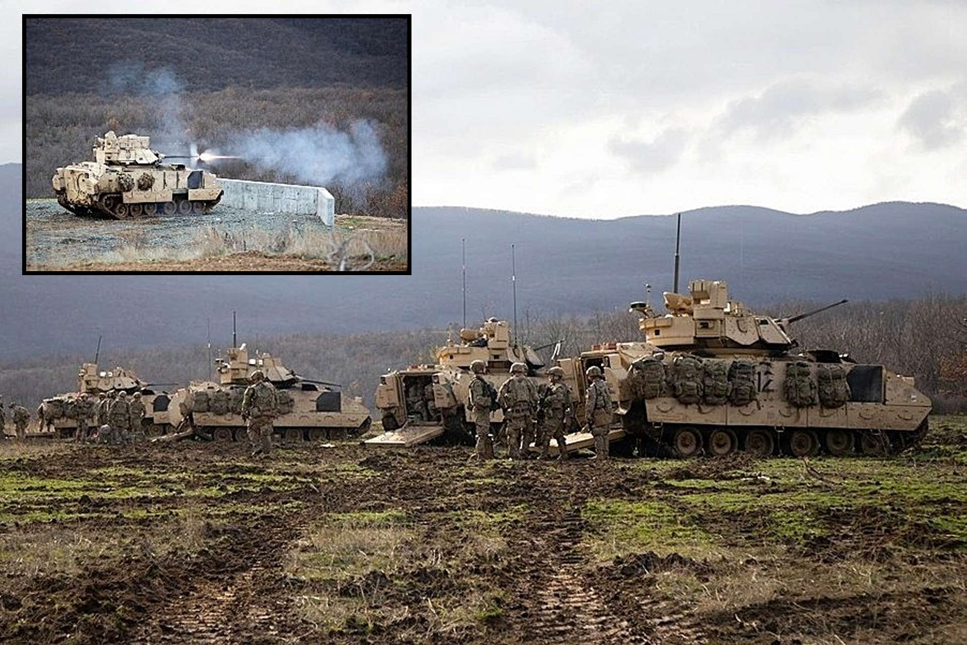 U.S. M2A3 Bradley Vehicles Forge Bulgaria’s Shield as NATO’s Forward Spearhead on the Eastern Flank