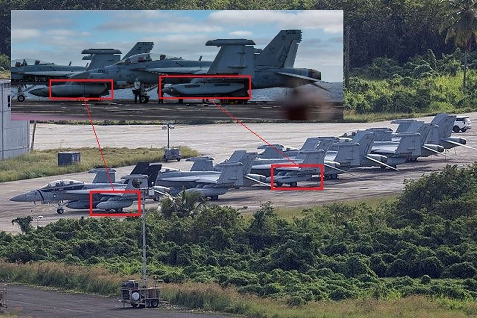 U.S. Navy Stations EA-18G Electronic Warfare Jets in Puerto Rico to Bolster Caribbean Readiness