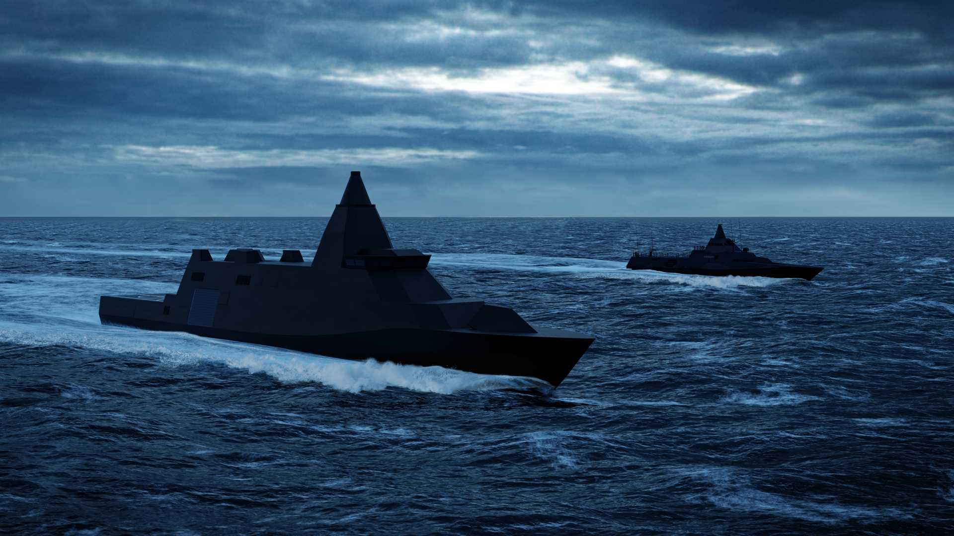 The new Luleå-class frigates are expected to surpass 120 meters in length and displace between 3,000 and 4,500 tonnes, placing them well above the Göteborg- and Visby-classes corvettes that currently form the backbone of the Swedish surface fleet. (Picture source: Saab)