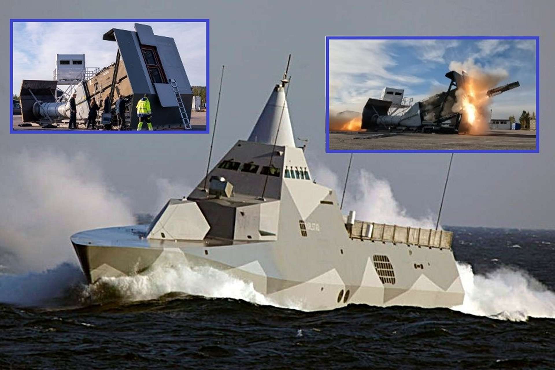 Swedish Navy Developing Robotic Hatch For Future Anti-Ship Missiles On Visby Corvettes