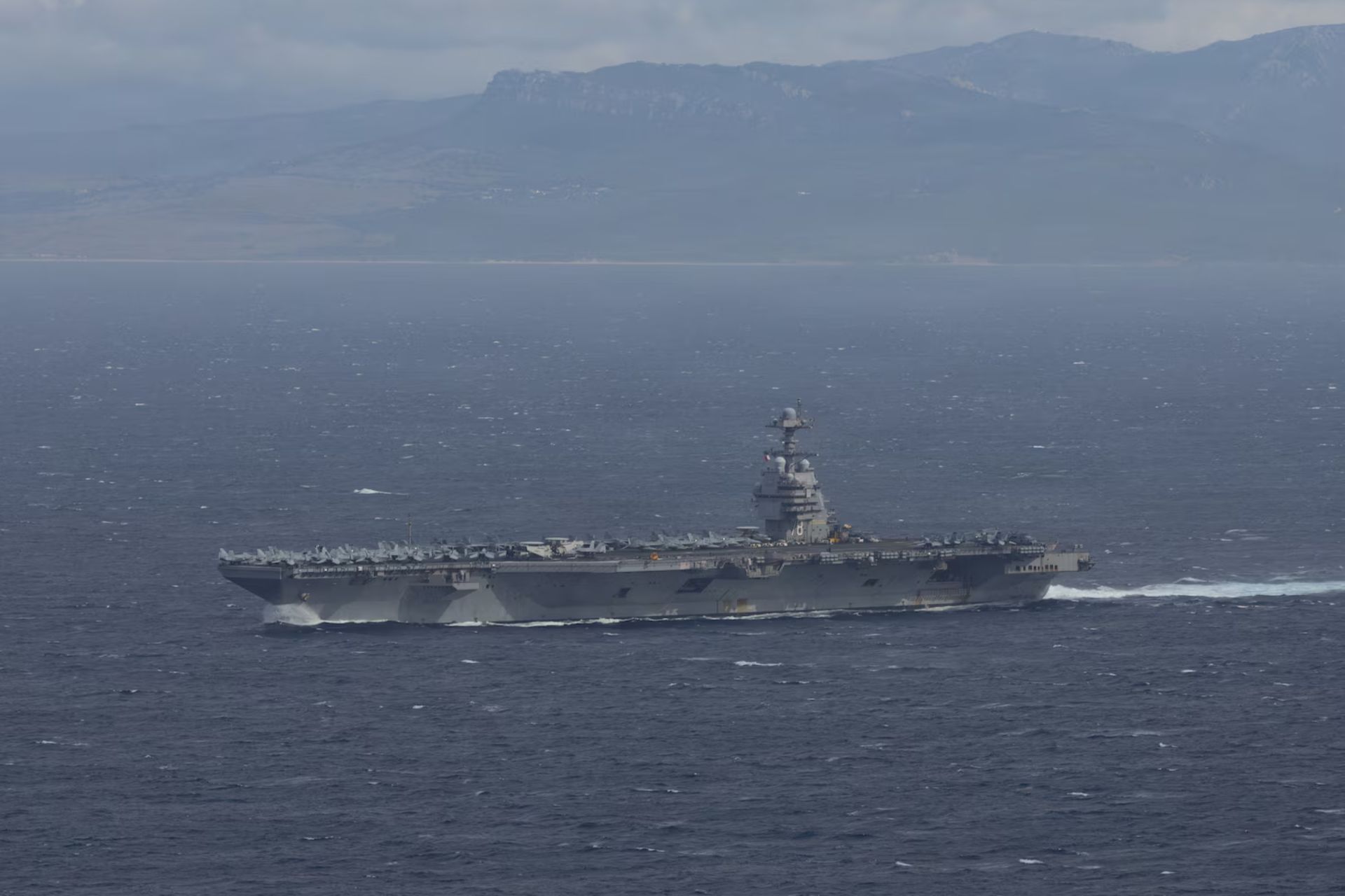 What does Gerald R. Ford Carrier Strike Group's arrival mean for U.S. Army near Venezuela?