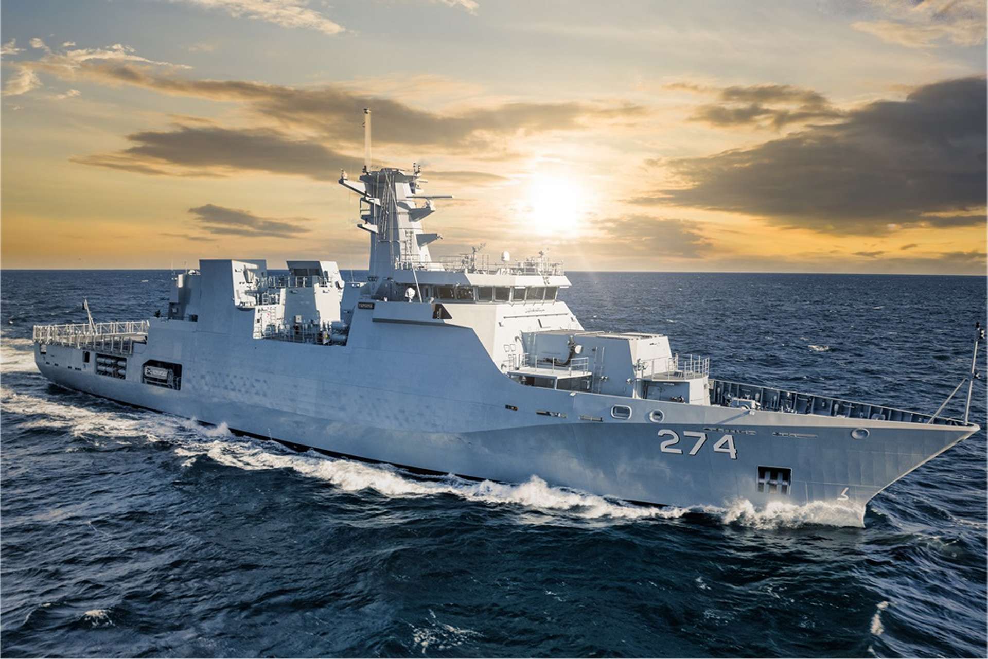Damen’s PNS Yamama Empowers Pakistan Navy to Secure Exclusive Economic Zone
