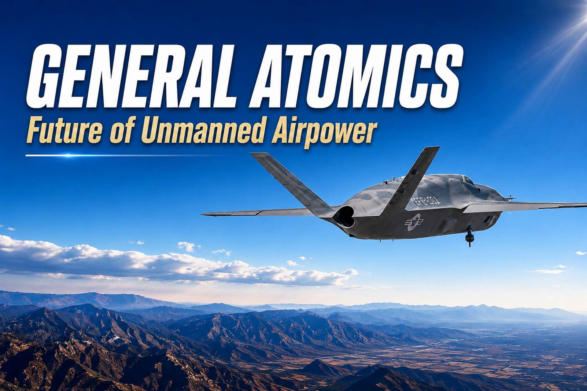 At ILA 2026, General Atomics outlined how the MQ-9B, YFQ-42A Collaborative Combat Aircraft, and Gambit family could expand persistent surveillance, distributed combat power, and human-machine teaming for U.S. and allied air forces (Picture Source: General Atomics / Edited by Army Recognition Group)