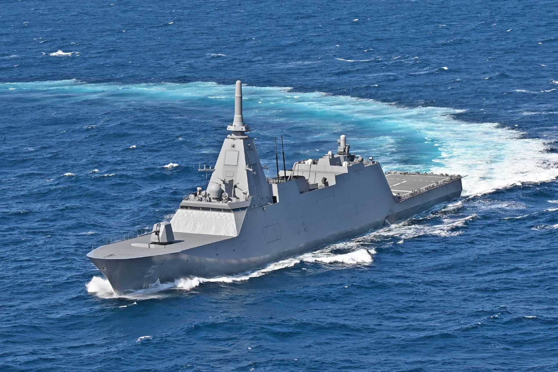 The earlier Mogami-class talks between Japan and Indonesia envisaged four frigates built in Japan and four constructed by PT PAL in Surabaya under a package valued at roughly ¥300 billion. (Picture source: Japanese MoD)