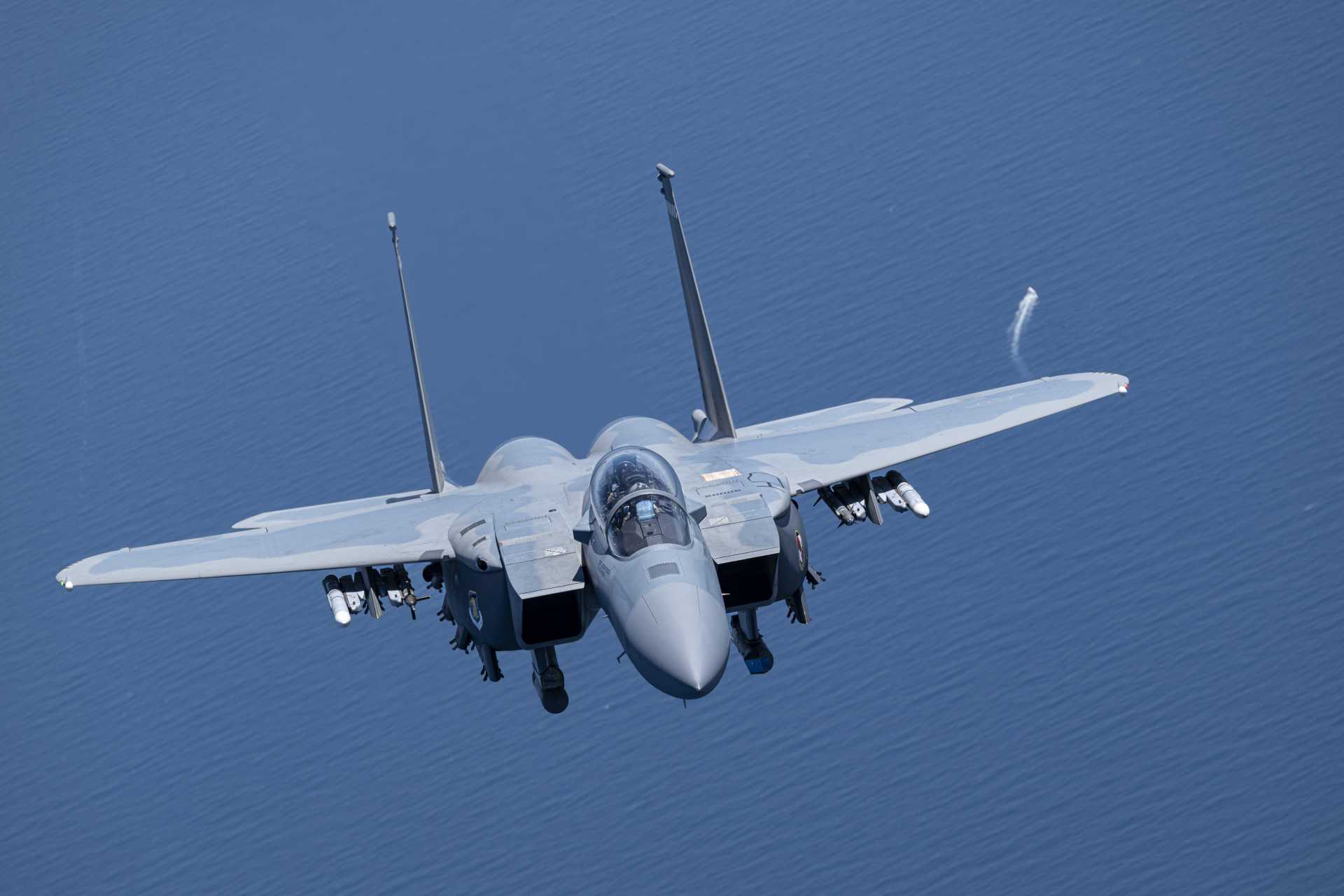 U.S. Air Force F-15EX Eagle II fighter: the service now plans to procure 149 aircraft through 2031, expanding the non-stealth fighter’s role as a high-payload, long-range missile carrier alongside the F-35 and future F-47.