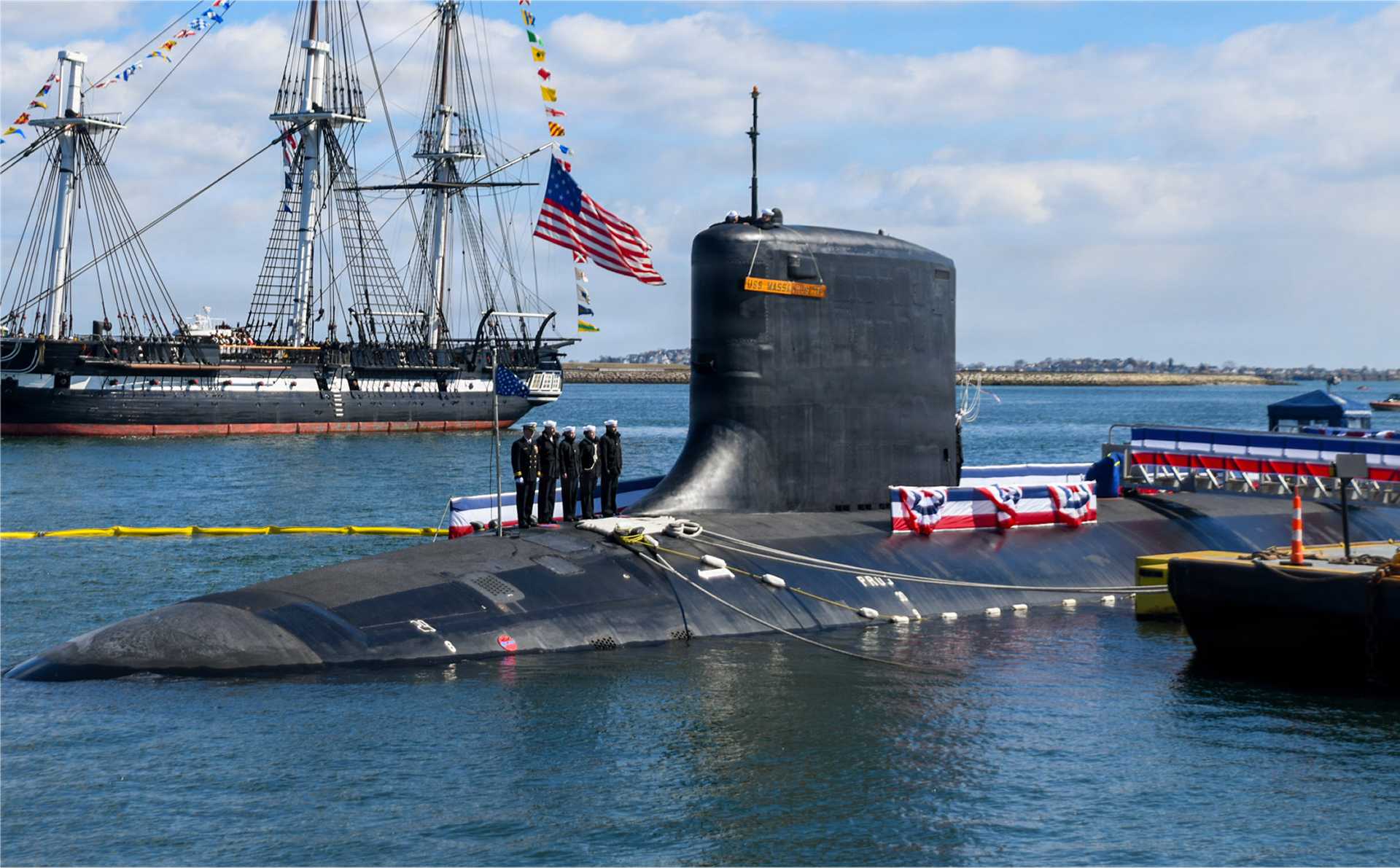USS Massachusetts (SSN 798), the U.S. Navy’s 25th Virginia-class nuclear-powered attack submarine, has been cleared for Fleet tasking after completing shakedown trials. The Navy waived its planned post-shakedown shipyard period, accelerating the Block IV submarine into operational service and increasing available U.S. undersea combat power in the Indo-Pacific.