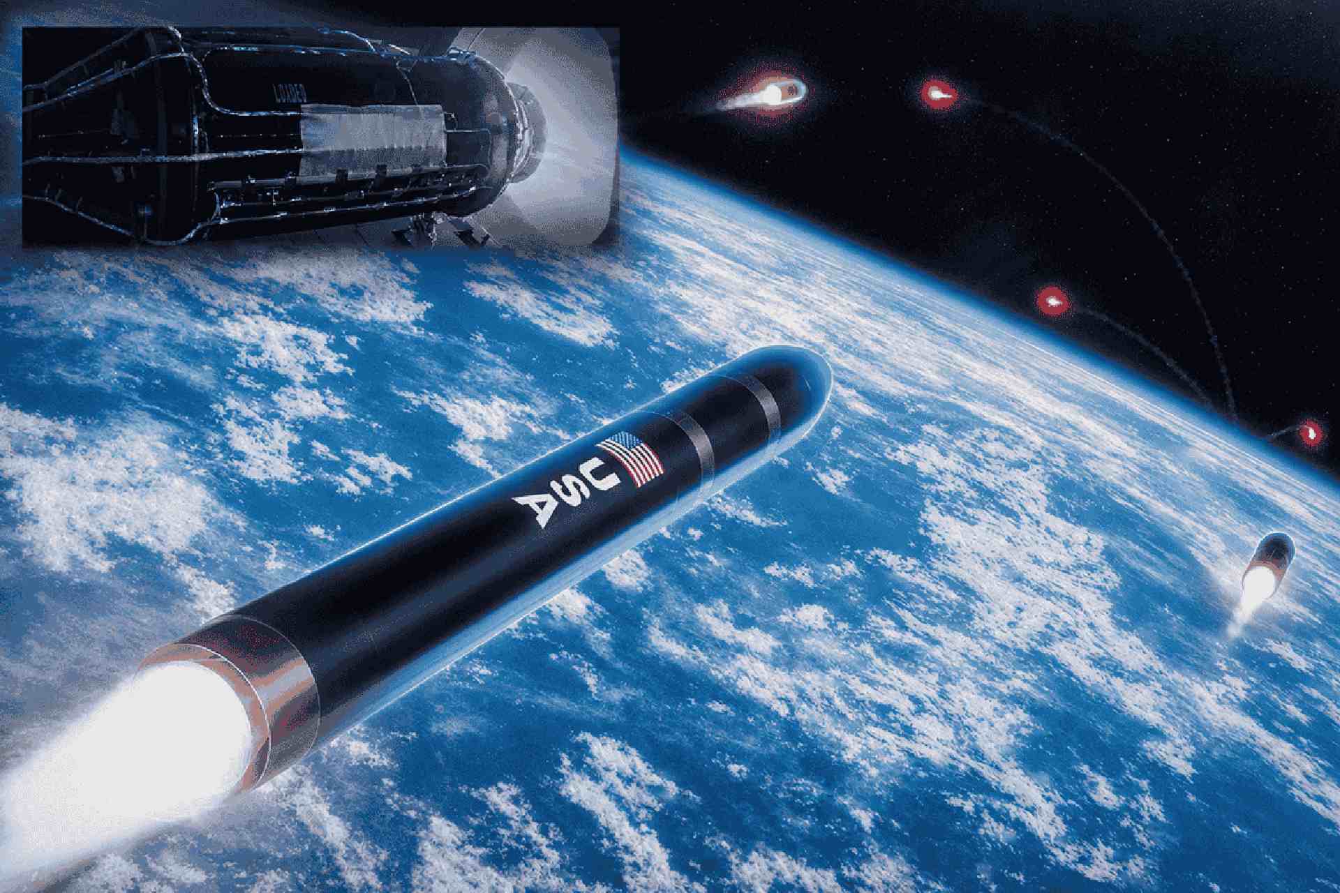 Lockheed Martin’s high-vacuum test of the L3Harris-built NGI Stage 2 motor validated propulsion performance for future exo-atmospheric ballistic missile interceptions (Picture Source: Lockheed Martin)