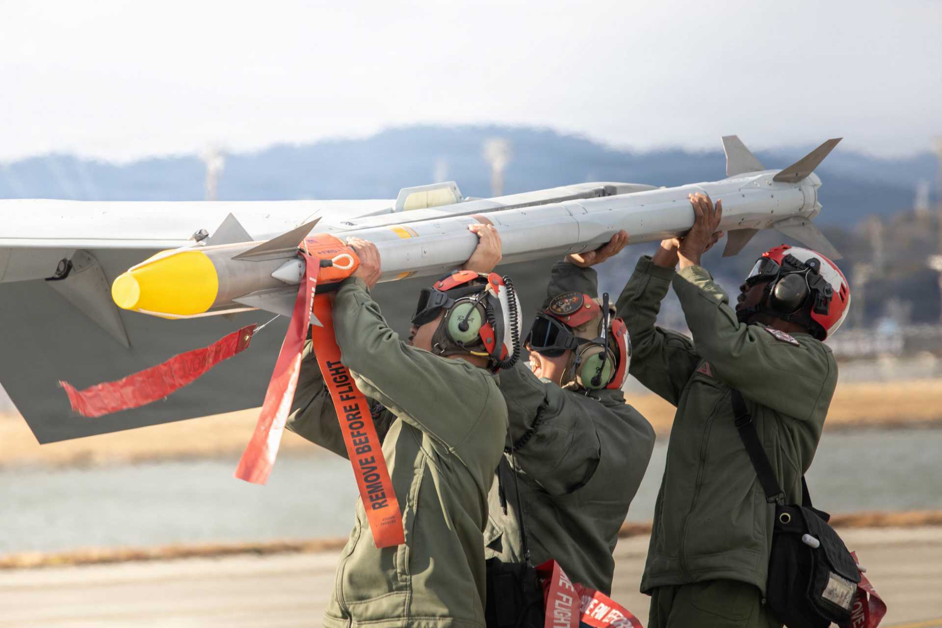 The AIM-9X Block II allows a fighter to launch before the missile itself has locked onto the target, then update it through a datalink so it can engage targets outside its initial field of view, including those near the fighter's rear hemisphere. (Picture source: US DoD)