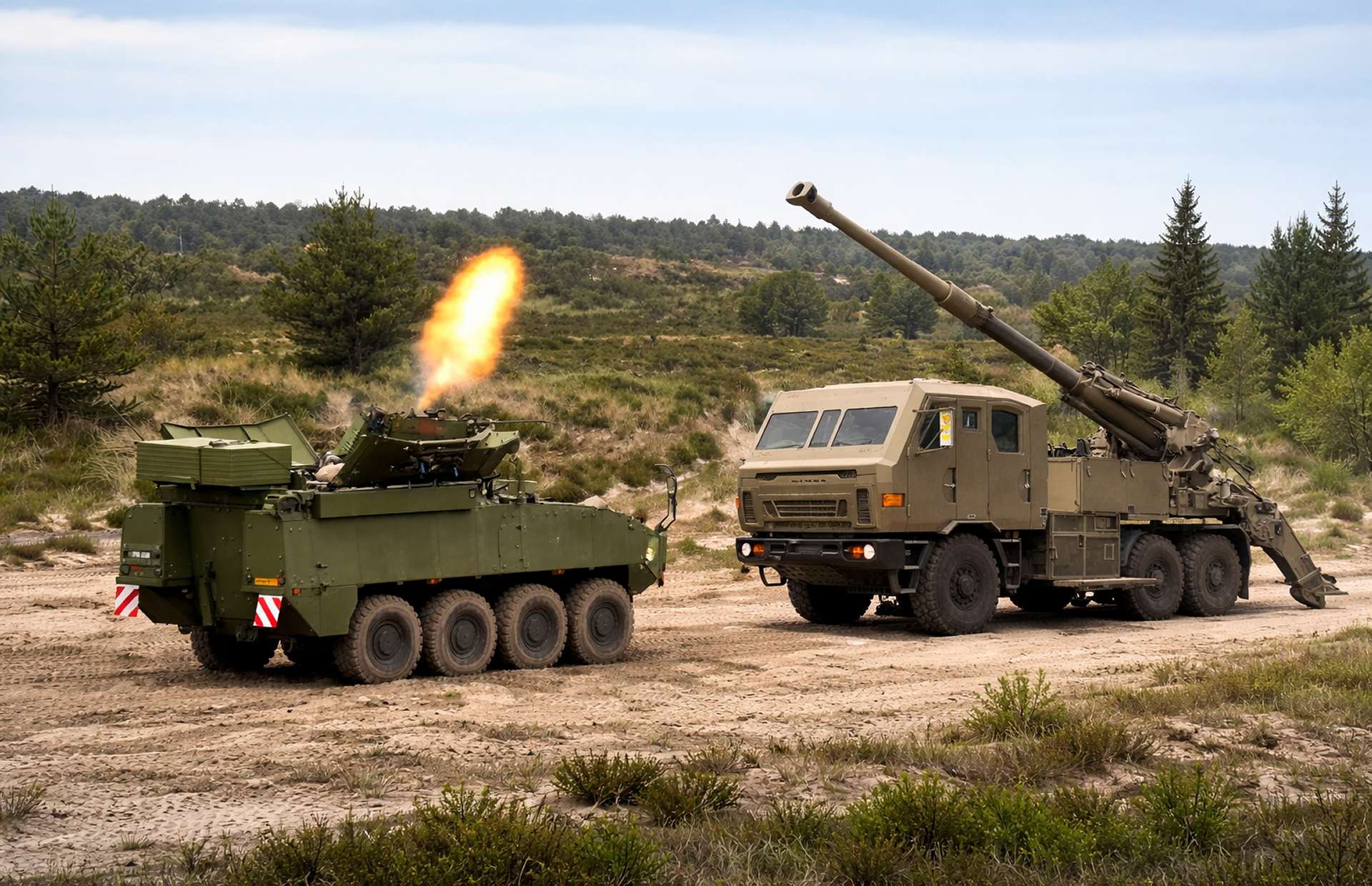 Denmark Awards Ammo Deal to Rebuild 155mm & 120mm War Stocks for ATMOS and Cardom 10 Artillery