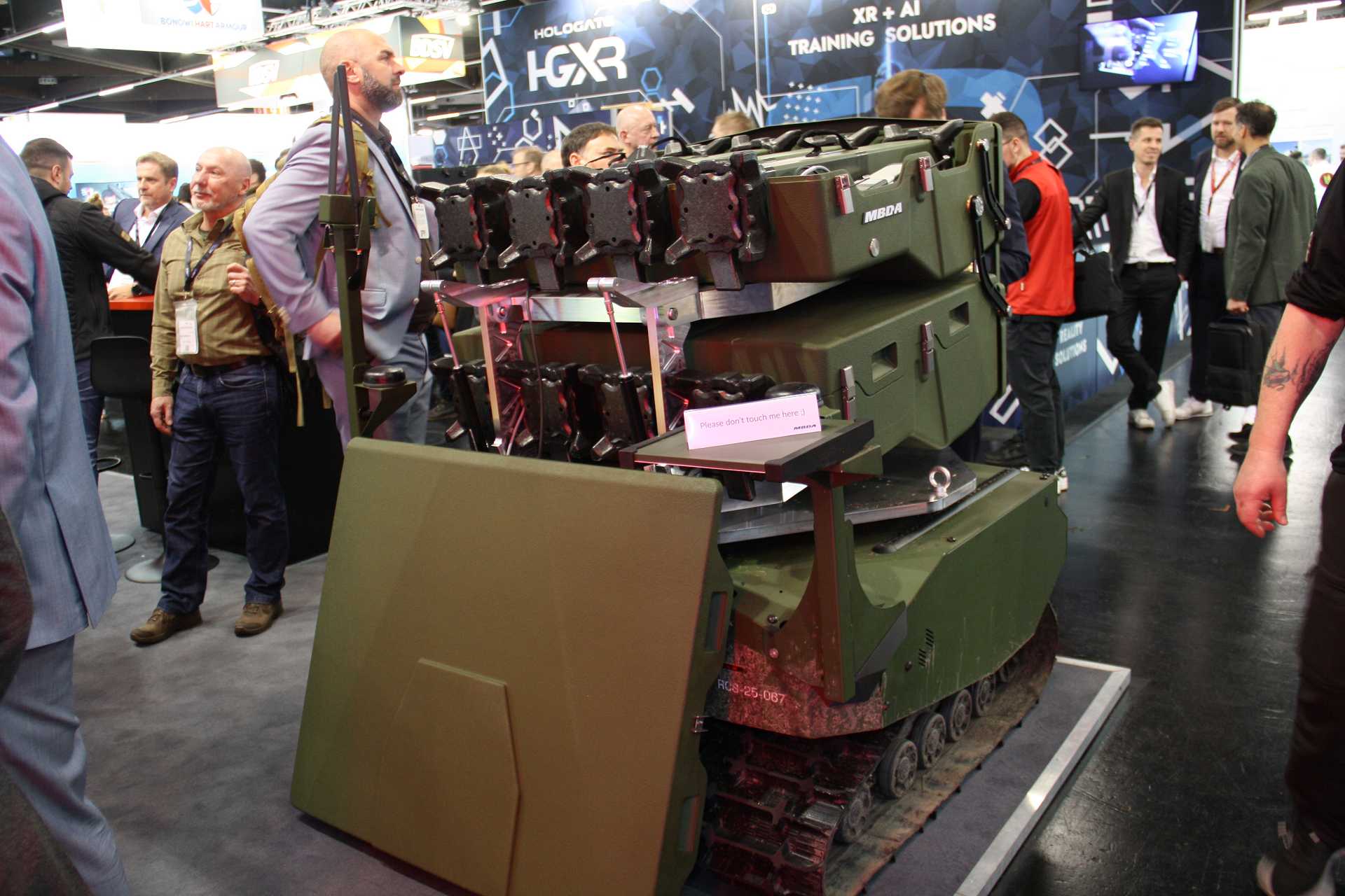 Germany Integrates ENFORCER Anti-Tank Missile on GEREON UGV ground robot for Robotic Anti-Armor S...