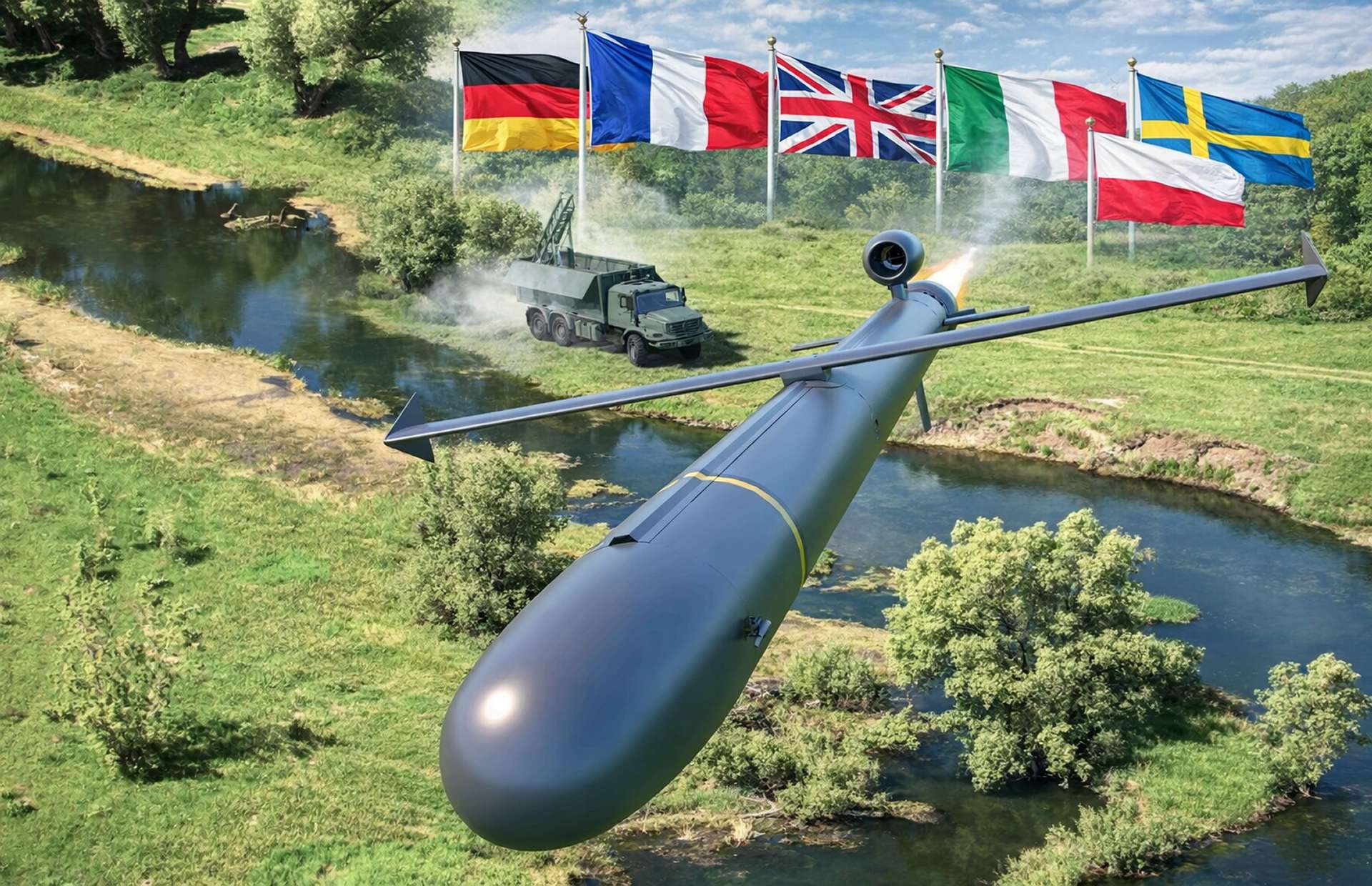 Germany Leads 6-Nation Development of 500 km OWE 500 Plus Strike Drone for NATO Deep Fires