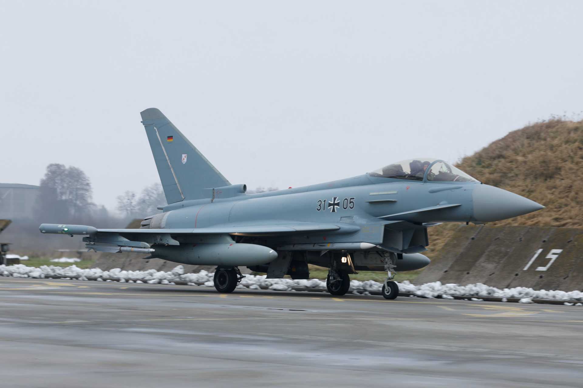 Germany deploys first Eurofighter Typhoons to Iceland for NATO Arctic Sentry air policing mission