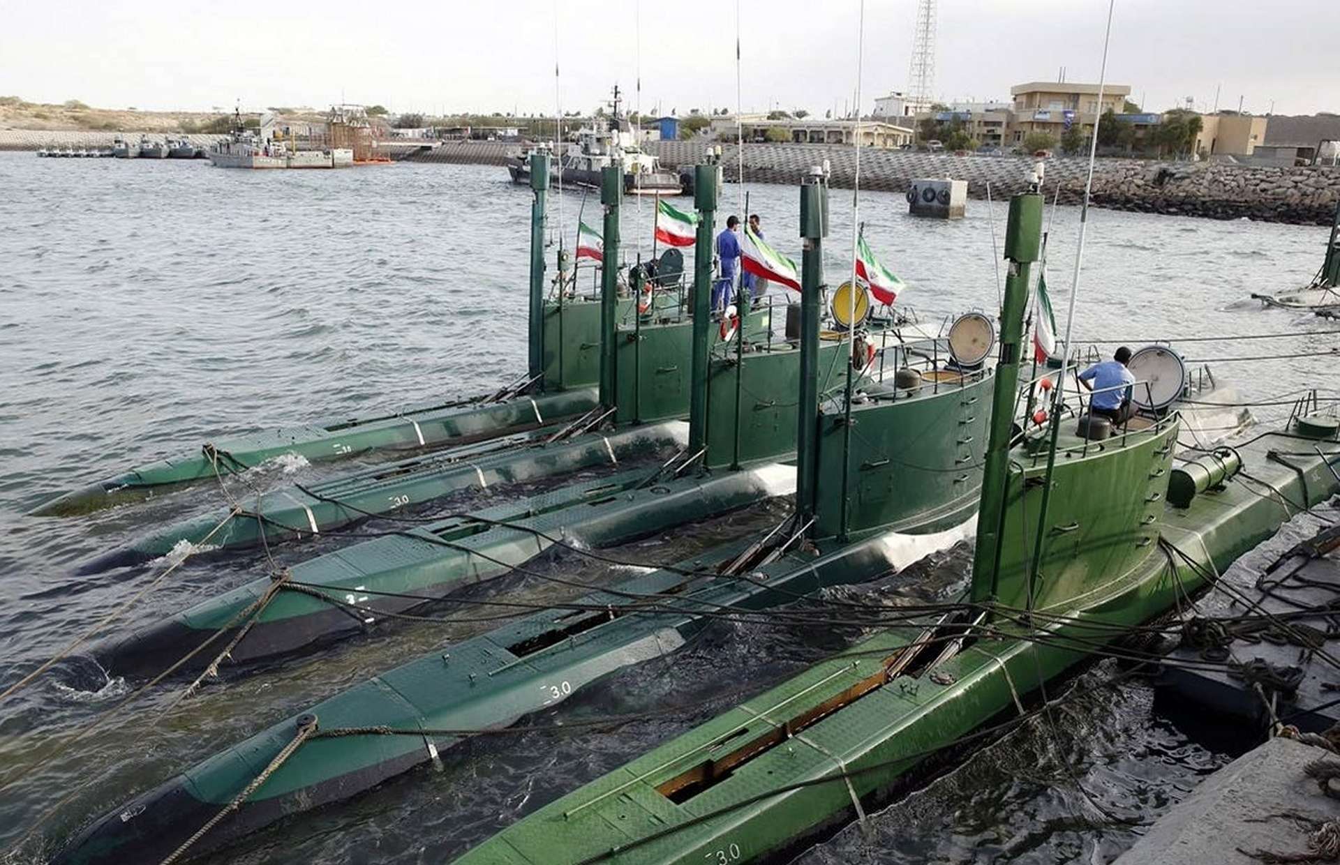 Iran Deploys 20+ Ghadir Mini Submarines to Threaten U.S. Carrier Strike Groups in Persian Gulf