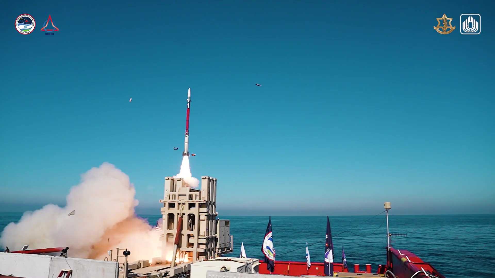 Israel tests upgraded David’s Sling air defense system on naval vessel for first time
