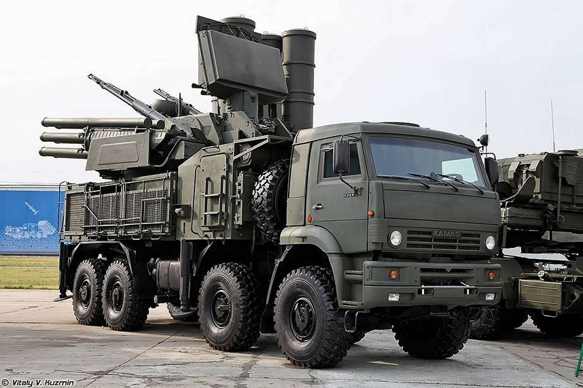 Russia Deploys 48-Missile Pantsir Loadout to Counter Drone Swarm Battlefield Saturation