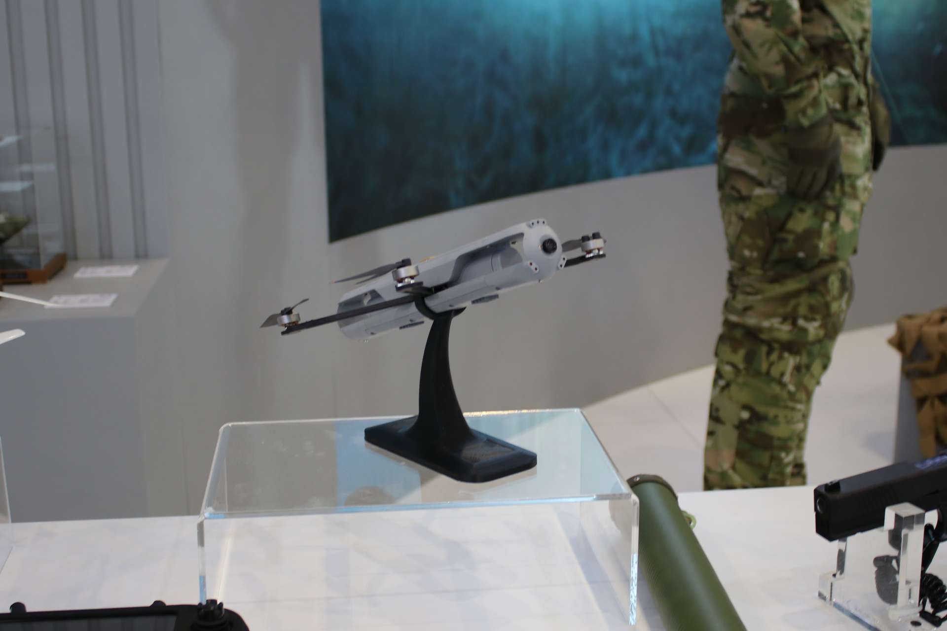 Russia Unveils Karakurt-R Micro Reconnaissance Drone for Urban Warfare at World Defense Show 2026