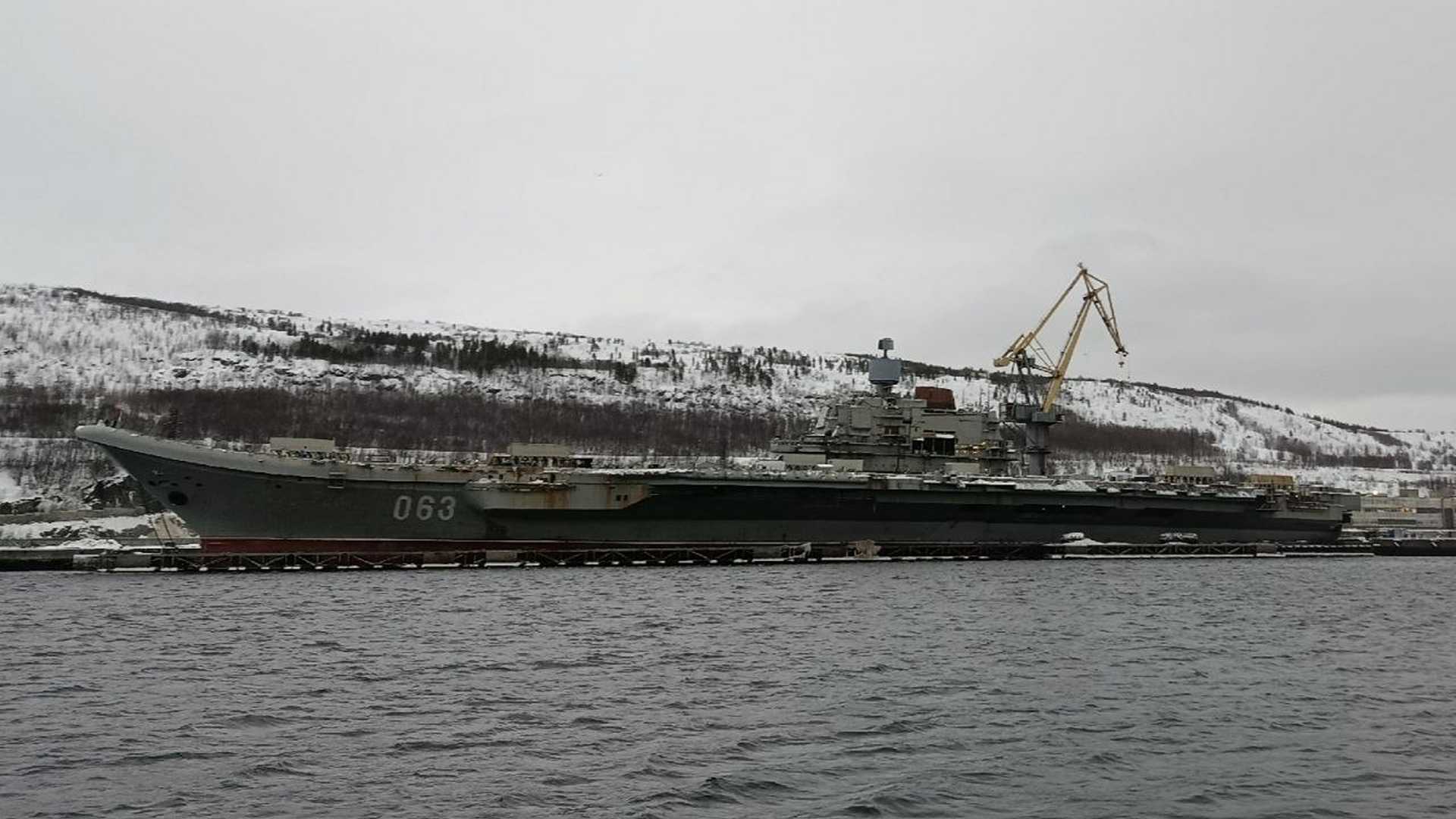 Russia approves underwater survey of sunken dock obstructing Admiral Kuznetsov carrier repairs