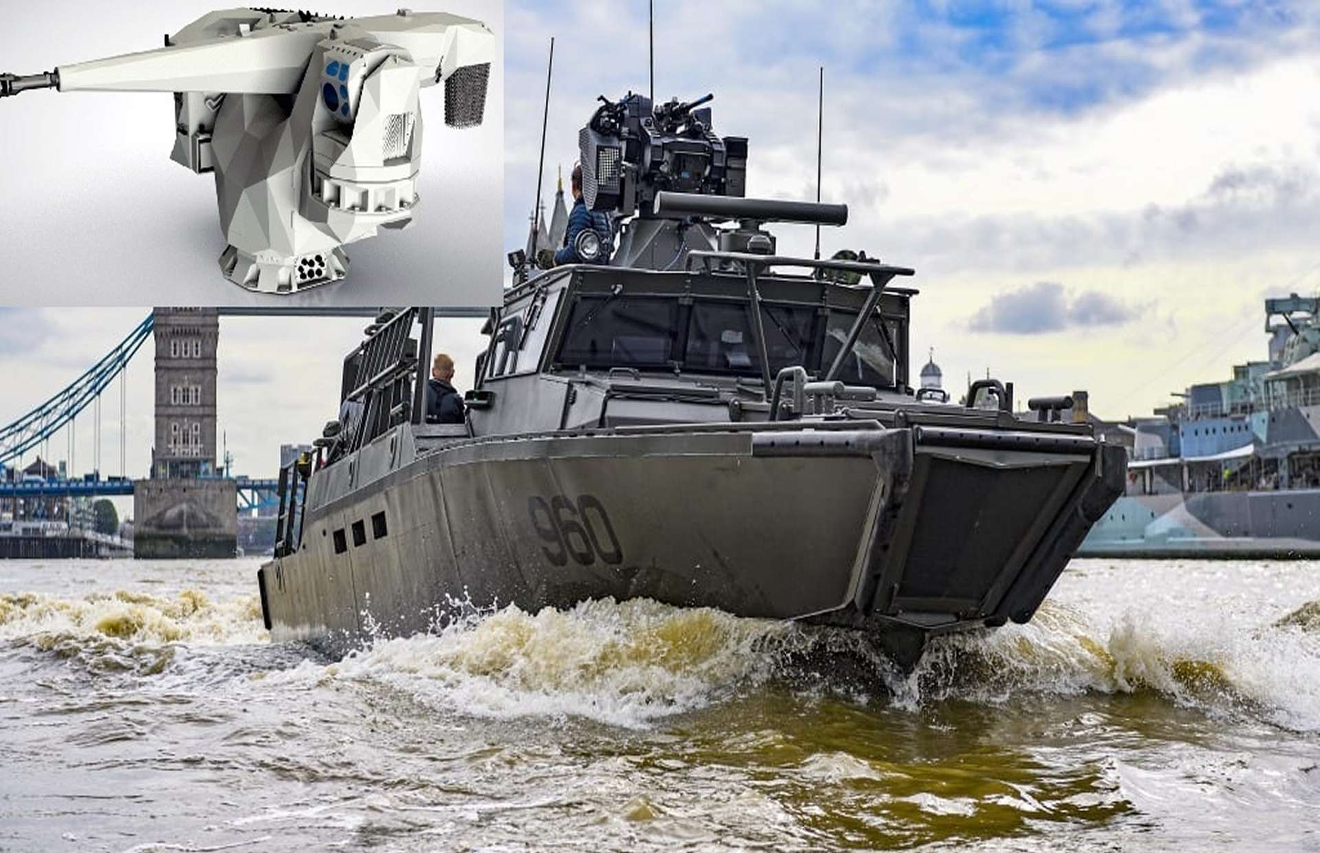 Sweden Orders First Eight SeaSnake 30 Naval Guns for CB90 Boats to Counter Drone Swarms