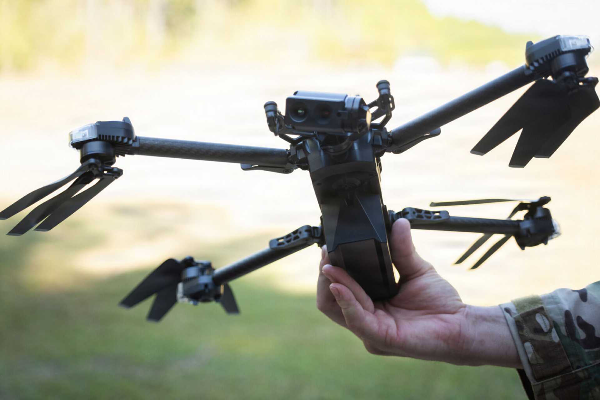 U.S. Air Force tests backpack drones to accelerate bomb disposal missions