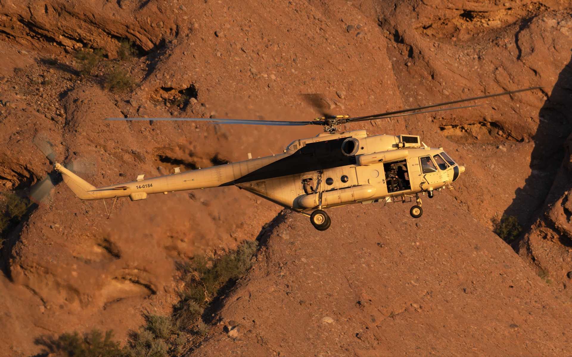 U.S. Army's Russian Mi-171E helicopter used for secret operations spotted flying in Arizona
