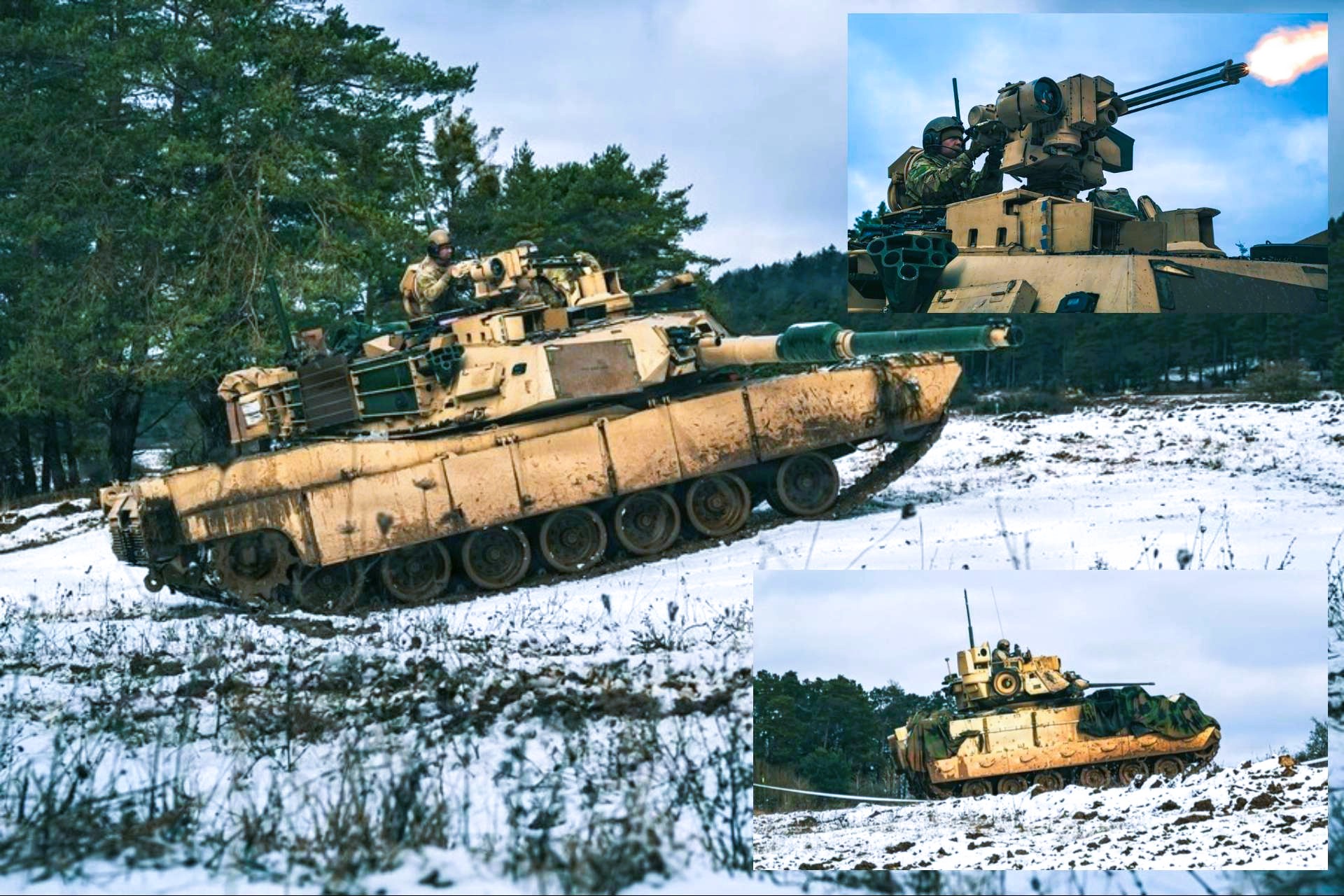 U.S. Deploys M1A2 Abrams and Bradley IFVs in Germany for NATO Readiness Exercise Combined Resolve 26-05
