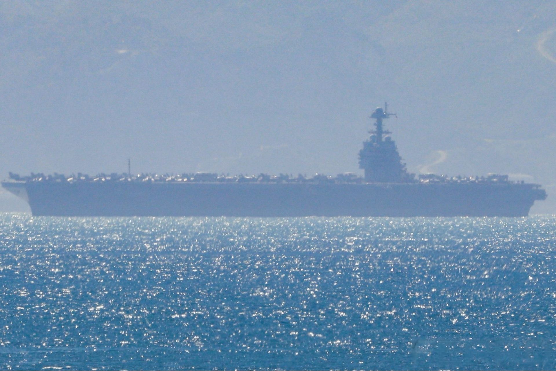 USS Gerald R. Ford Strike Group Arrives in Mediterranean Expanding U.S. Military Options Against Iran