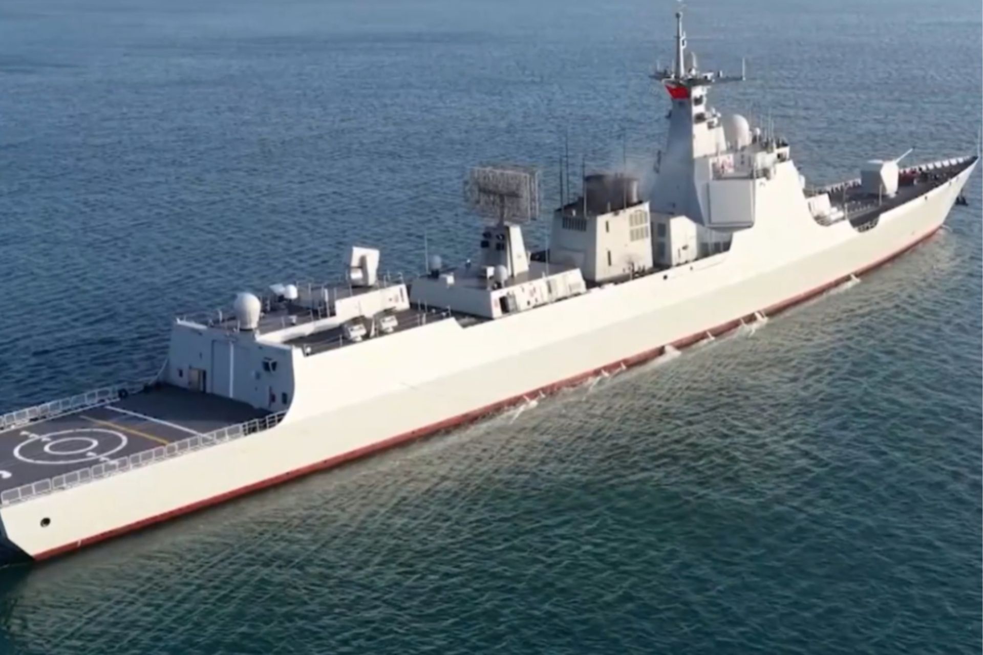 China commissions new Type 052D destroyer with upgraded radar and command systems