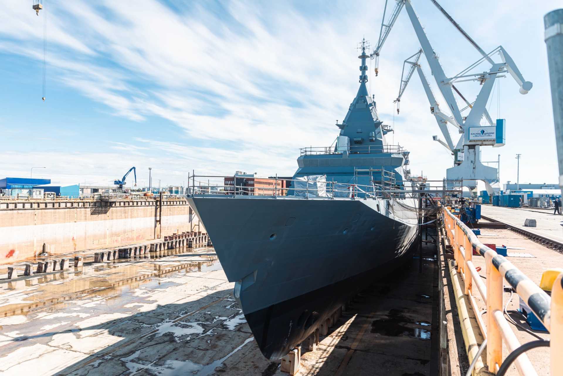 Finland begins construction of final Pohjanmaa-class corvette at Rauma shipyard