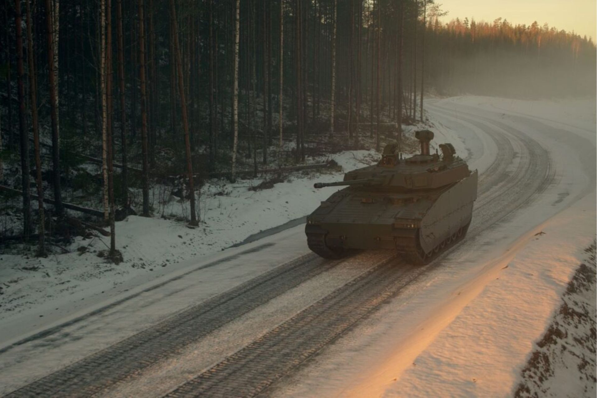 First Slovak-Configured CV90 MkIV Infantry Fighting Vehicles Enter Testing in Sweden