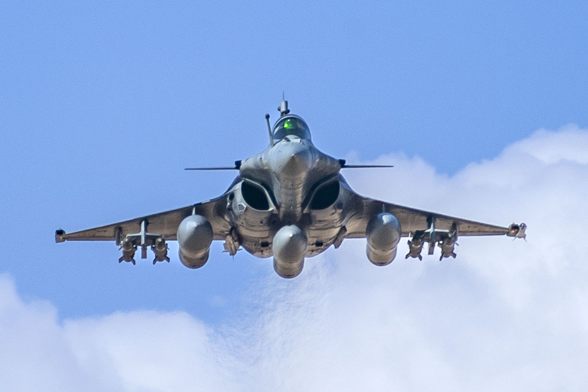 French Rafale jets carry out joint strikes on Islamic State targets in Syria with UK forces
