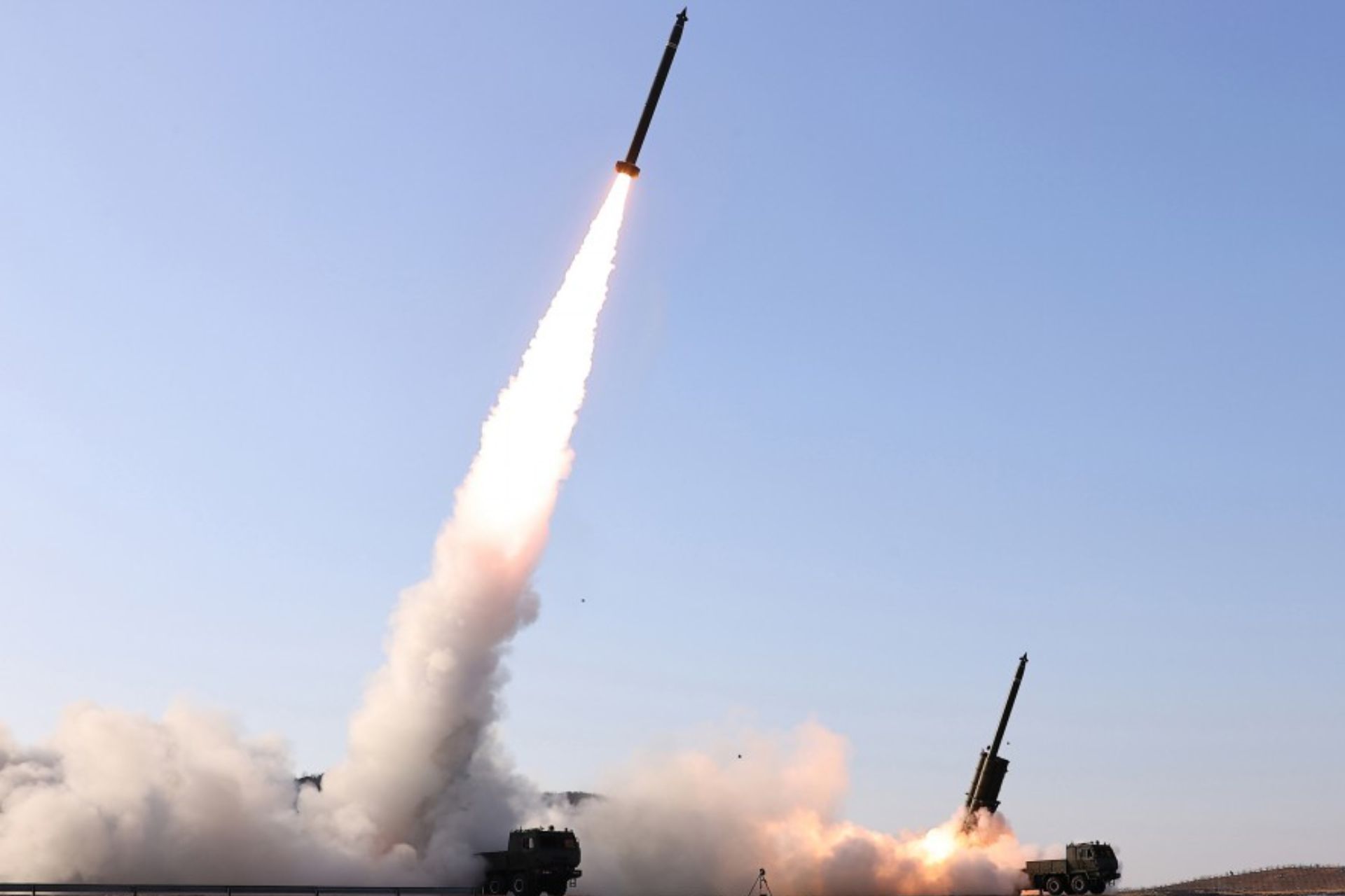 North Korea Launches Multiple Short-Range Ballistic Missiles into East Sea