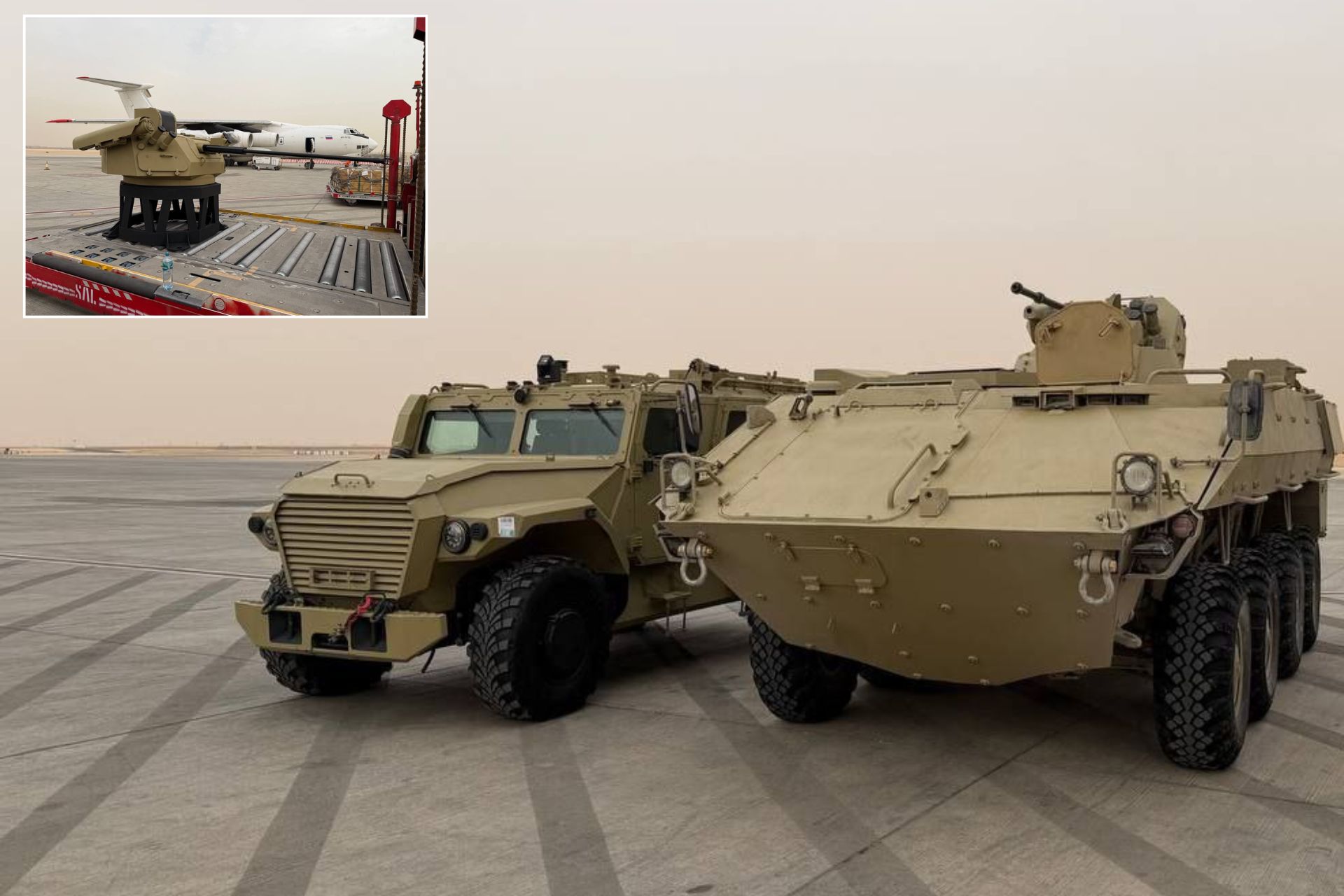 Russia Ships BTR-22 8×8 Armored Combat Vehicle and C2 Systems to Saudi Arabia Ahead of WDS 2026