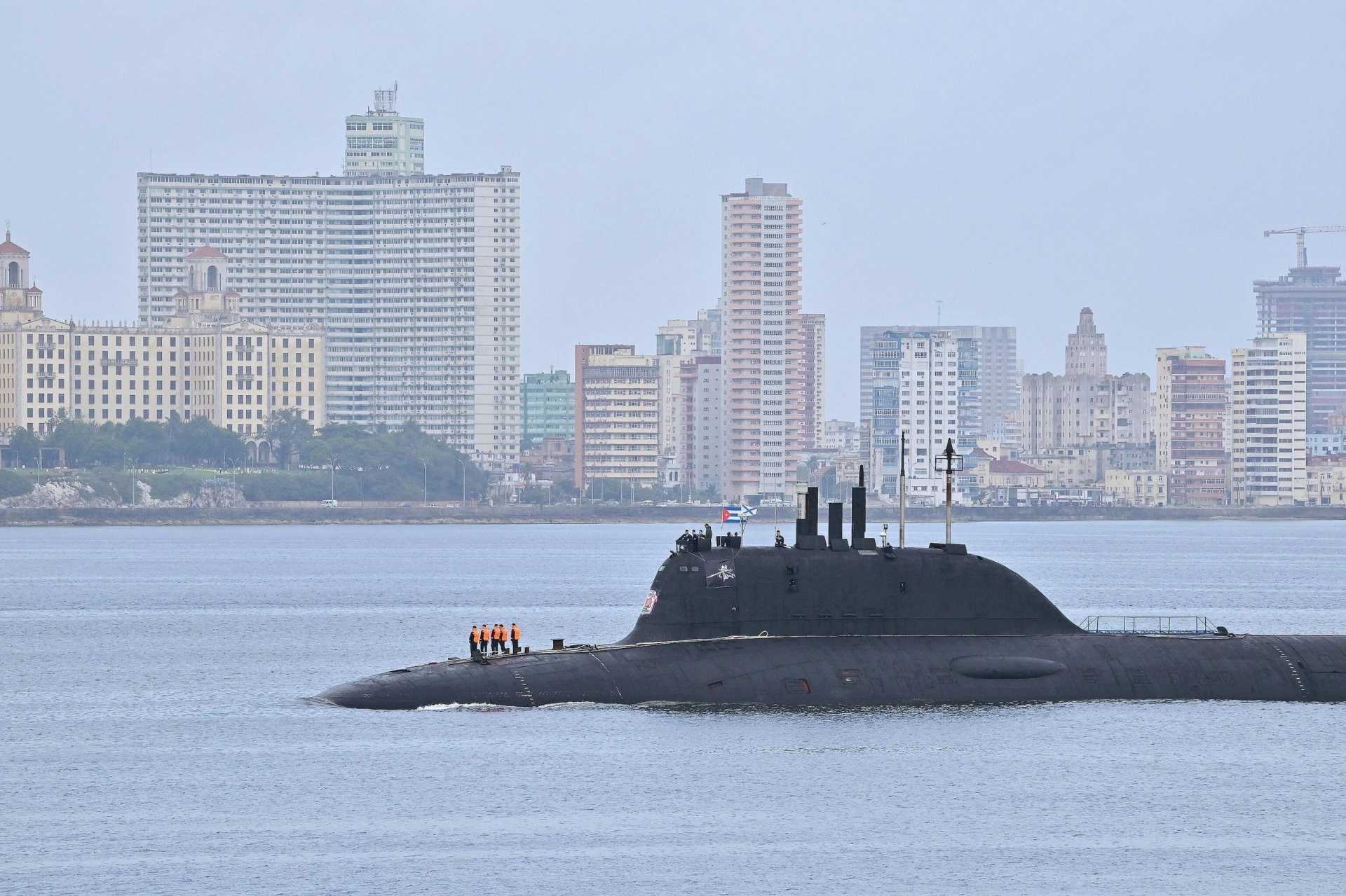 Russia deploys submarine to protect sanctioned oil tanker Marinera from US naval forces