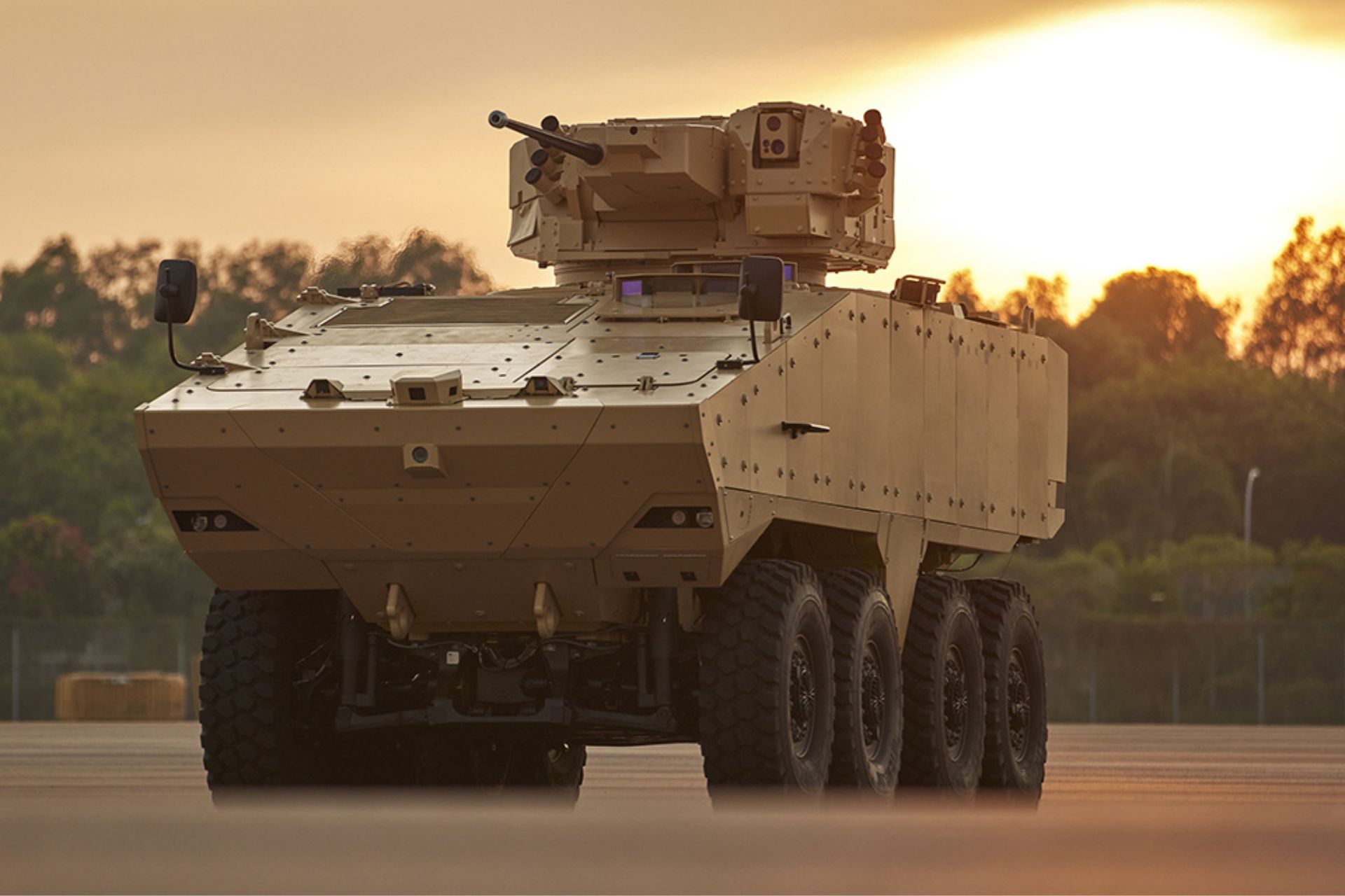 Singapore Orders Terrex S5 8x8 IFVs as Army’s Next-Generation Infantry Combat Vehicle