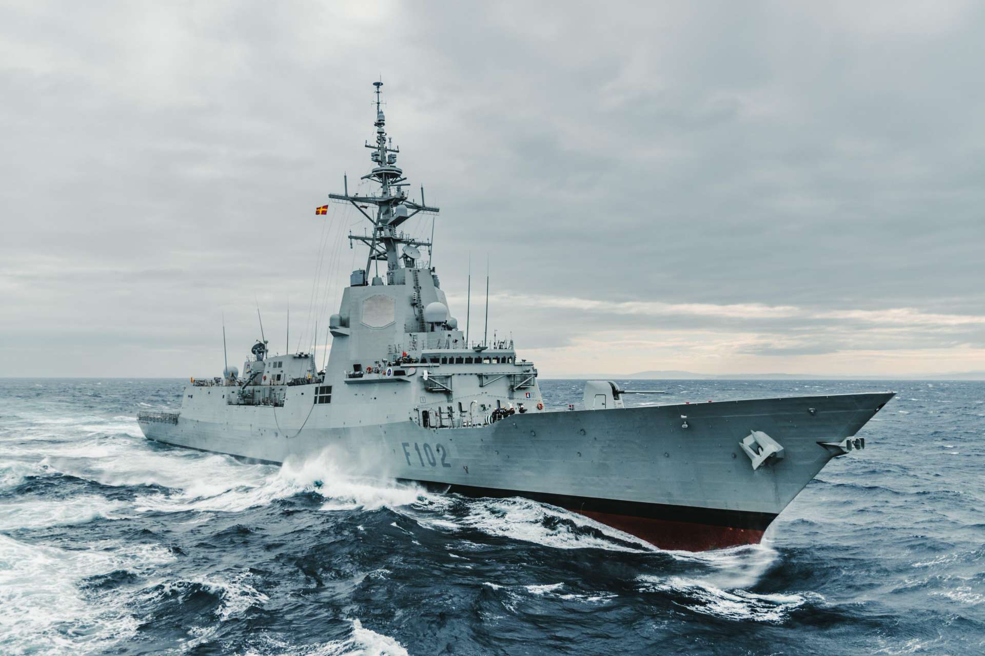 Spain’s Frigate Almirante Juan de Borbón Takes Command of NATO’s Standing Naval Group 1