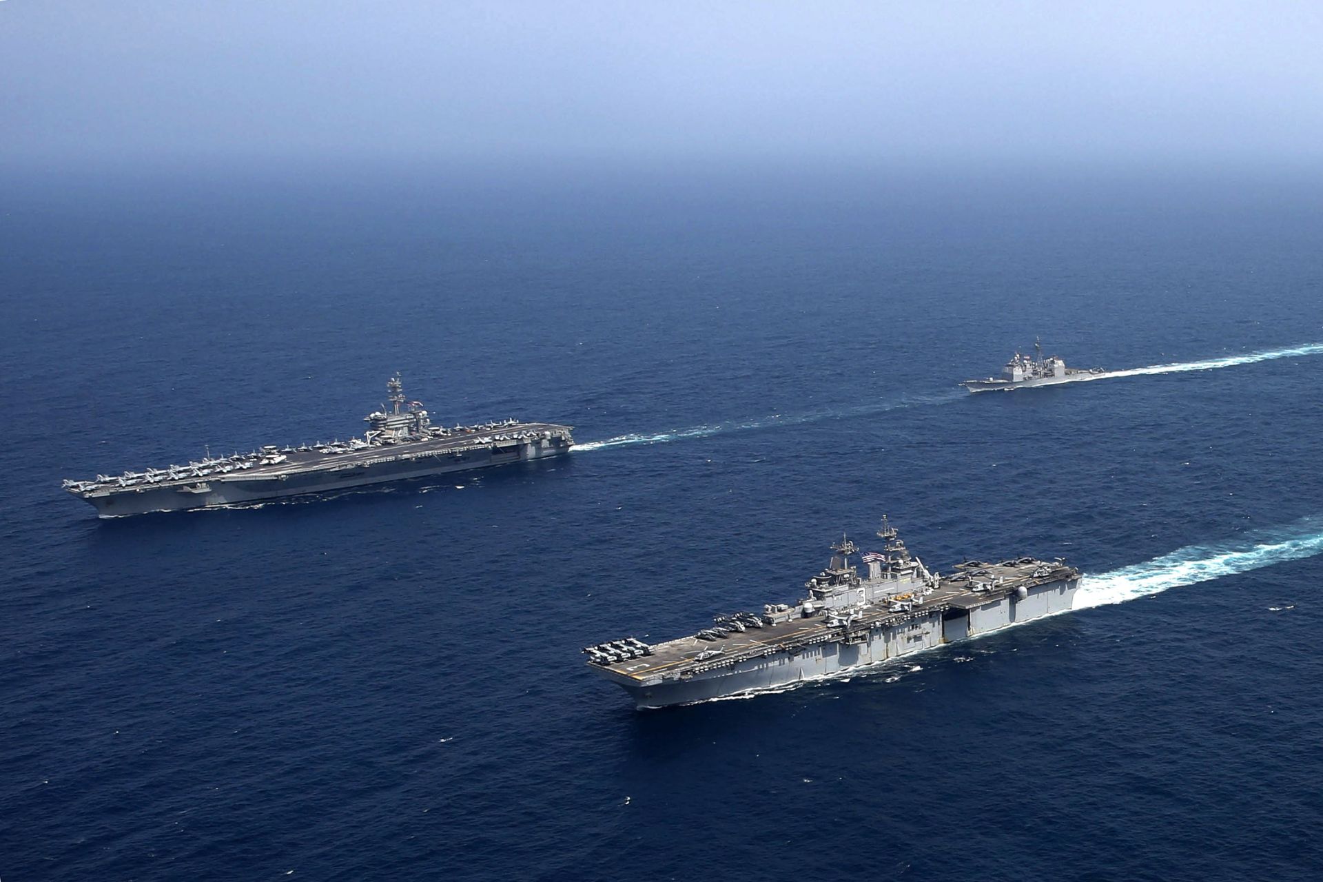 Trump Orders U.S. Navy Strike Group Toward Iran as Nuclear Tensions Escalate