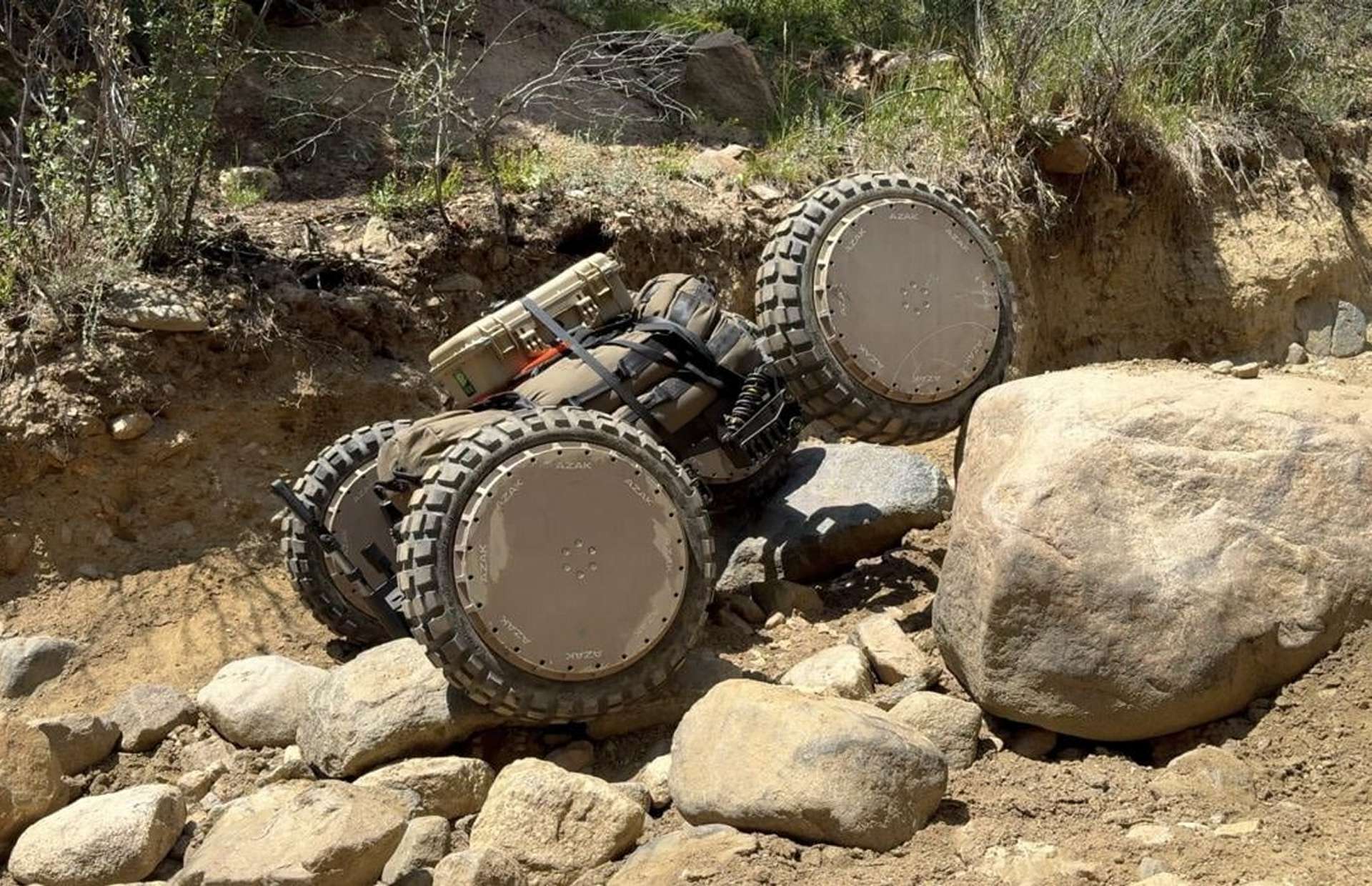 U.S. Army Tests Modular Wheel System to Convert Any Vehicle Into a Robotic UGV