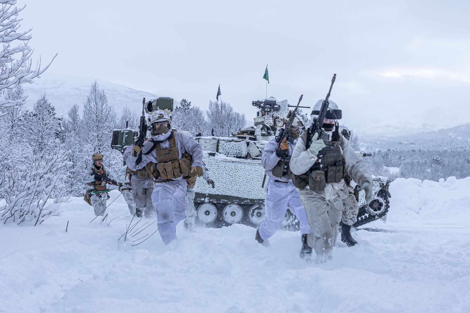 U.S. Army Trains for Arctic Warfare During NATO Cold Response 26 in Norway
