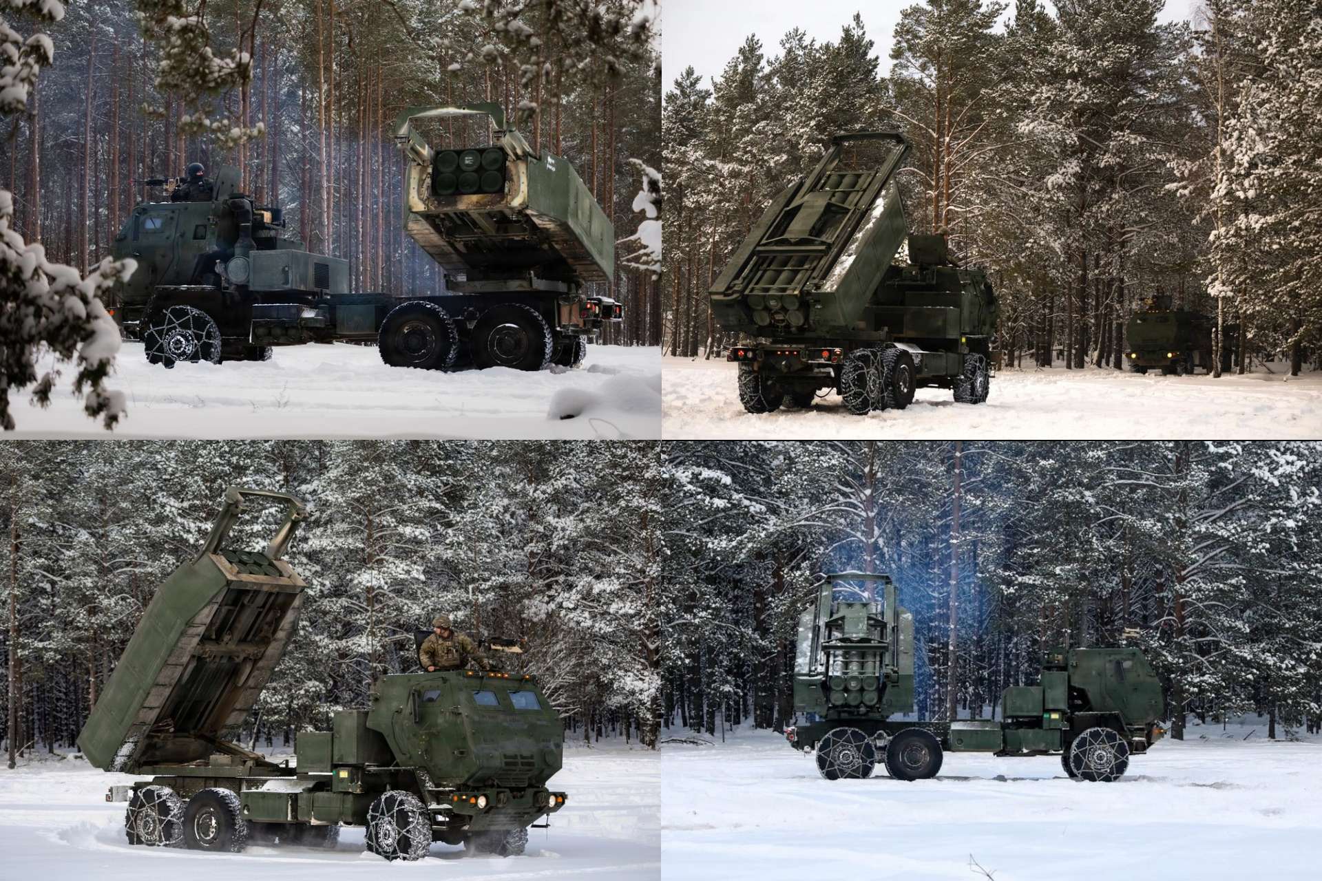 U.S. Army and Lithuanian Forces Conduct HIMARS Rocket Artillery Training Near Belarus