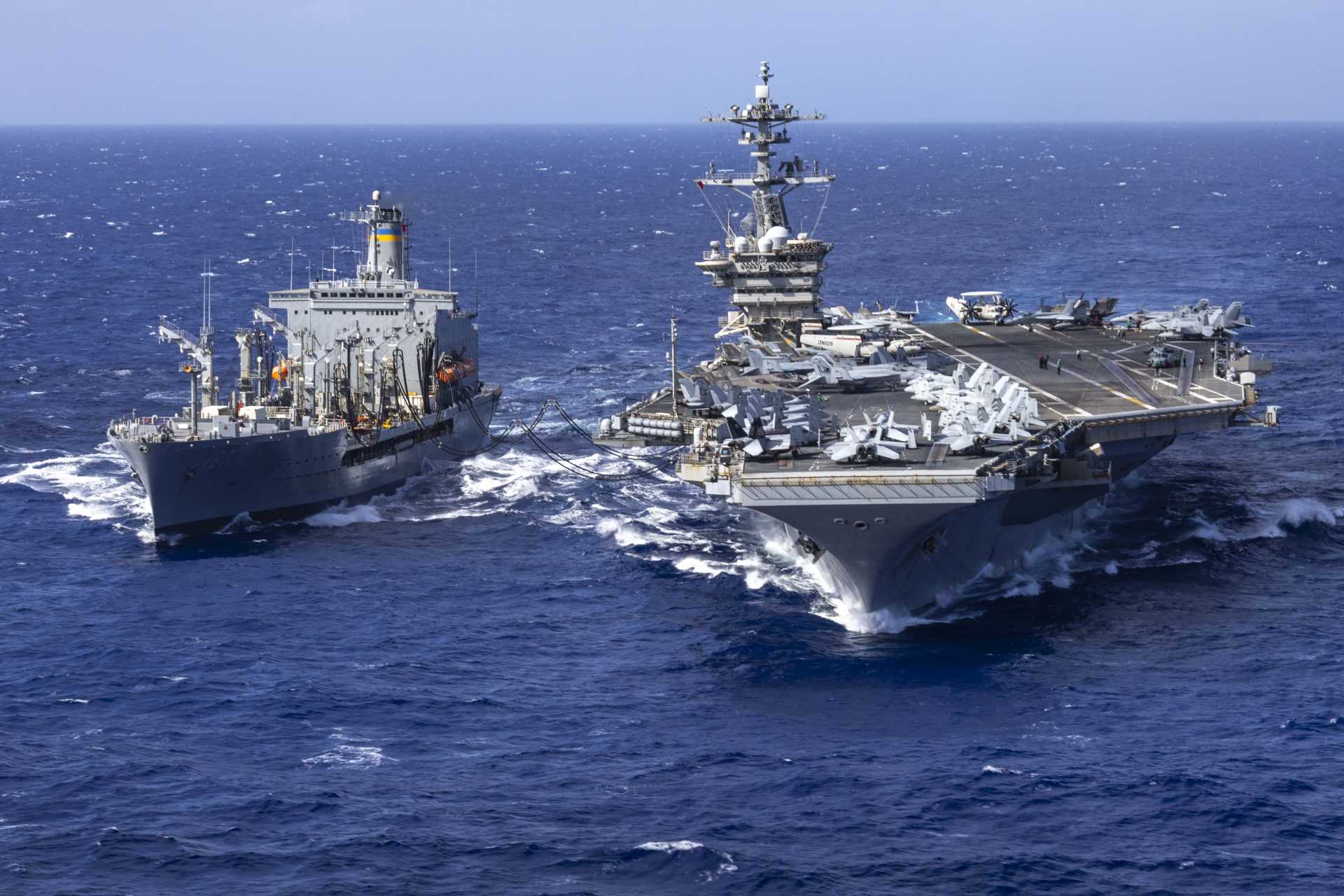U.S. Navy Redirects USS Abraham Lincoln Strike Group Toward Middle East as Iran Tensions Surge