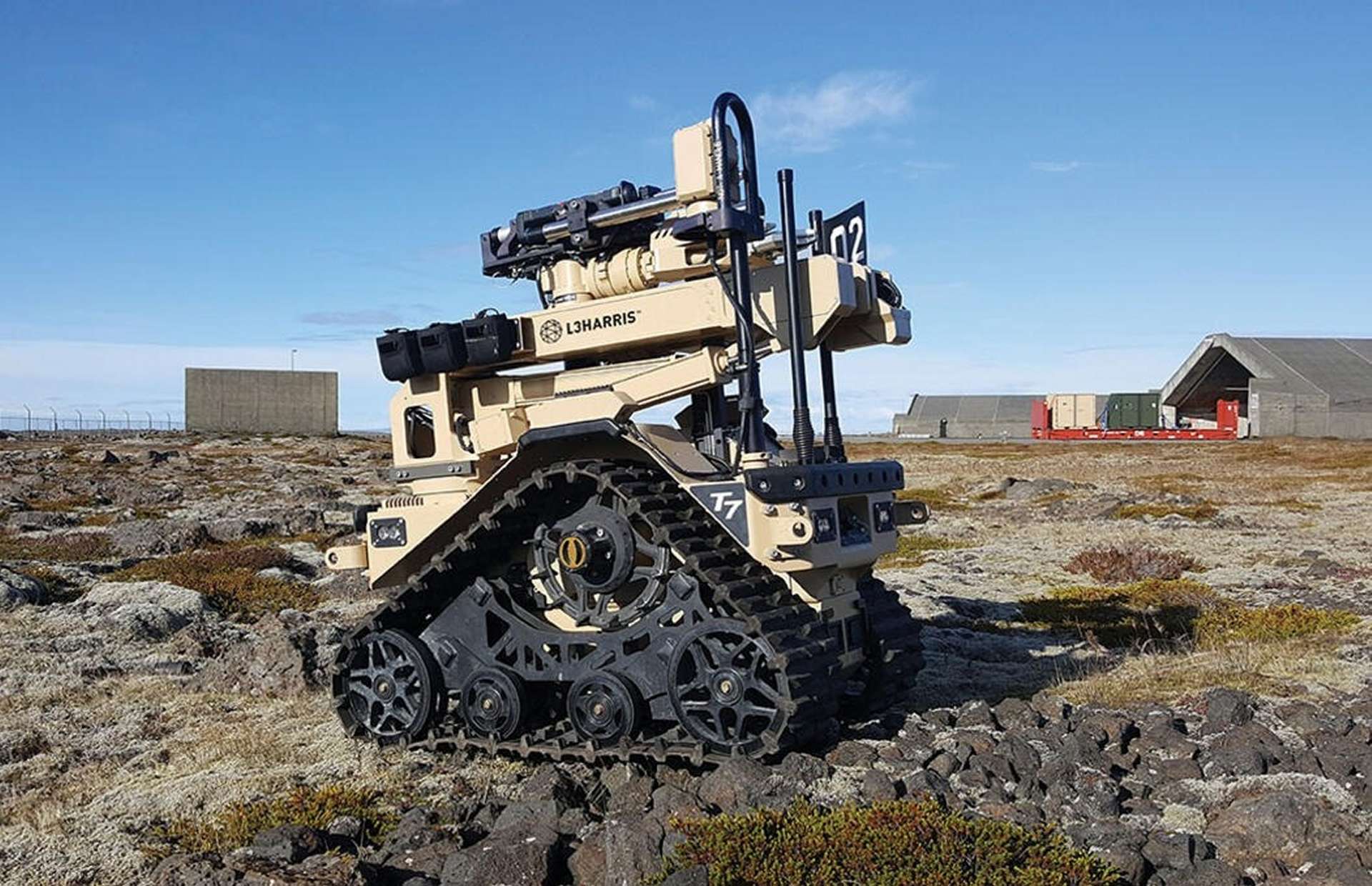 U.S. Navy and U.S. Marine Corps Use New T7 Robots to Defuse Bombs and IED Threats