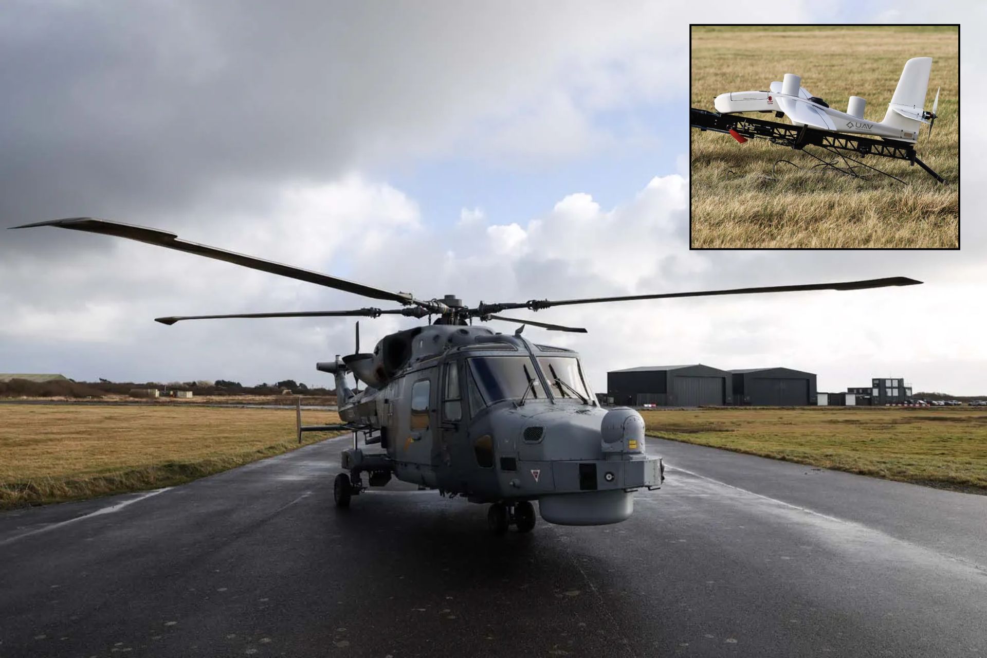 UK Royal Navy Tests Wildcat Helicopter Drone Teaming for Martlet Missile Strikes