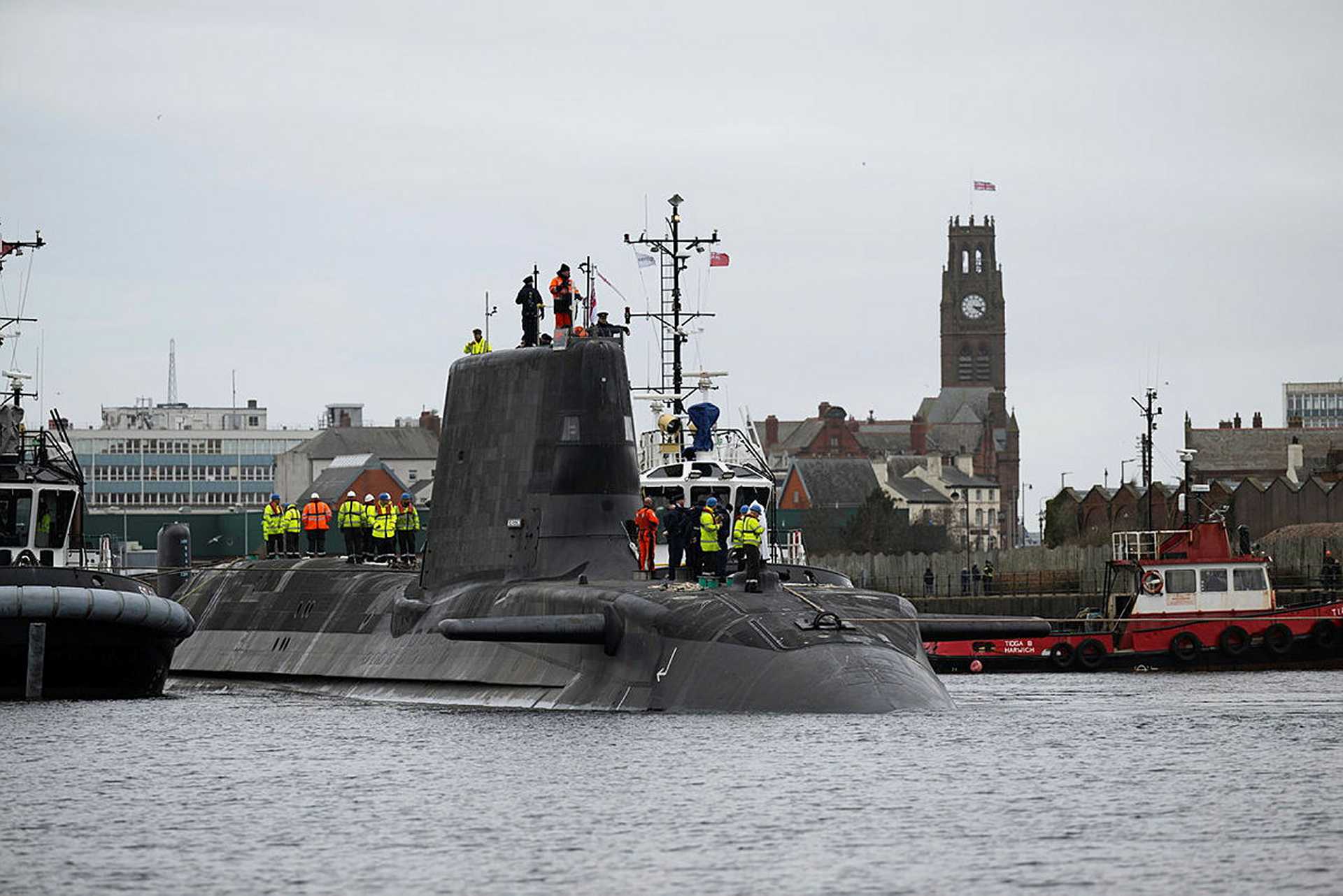 UK sends one of its few operational attack submarines HMS Anson to Australia under AUKUS agreement