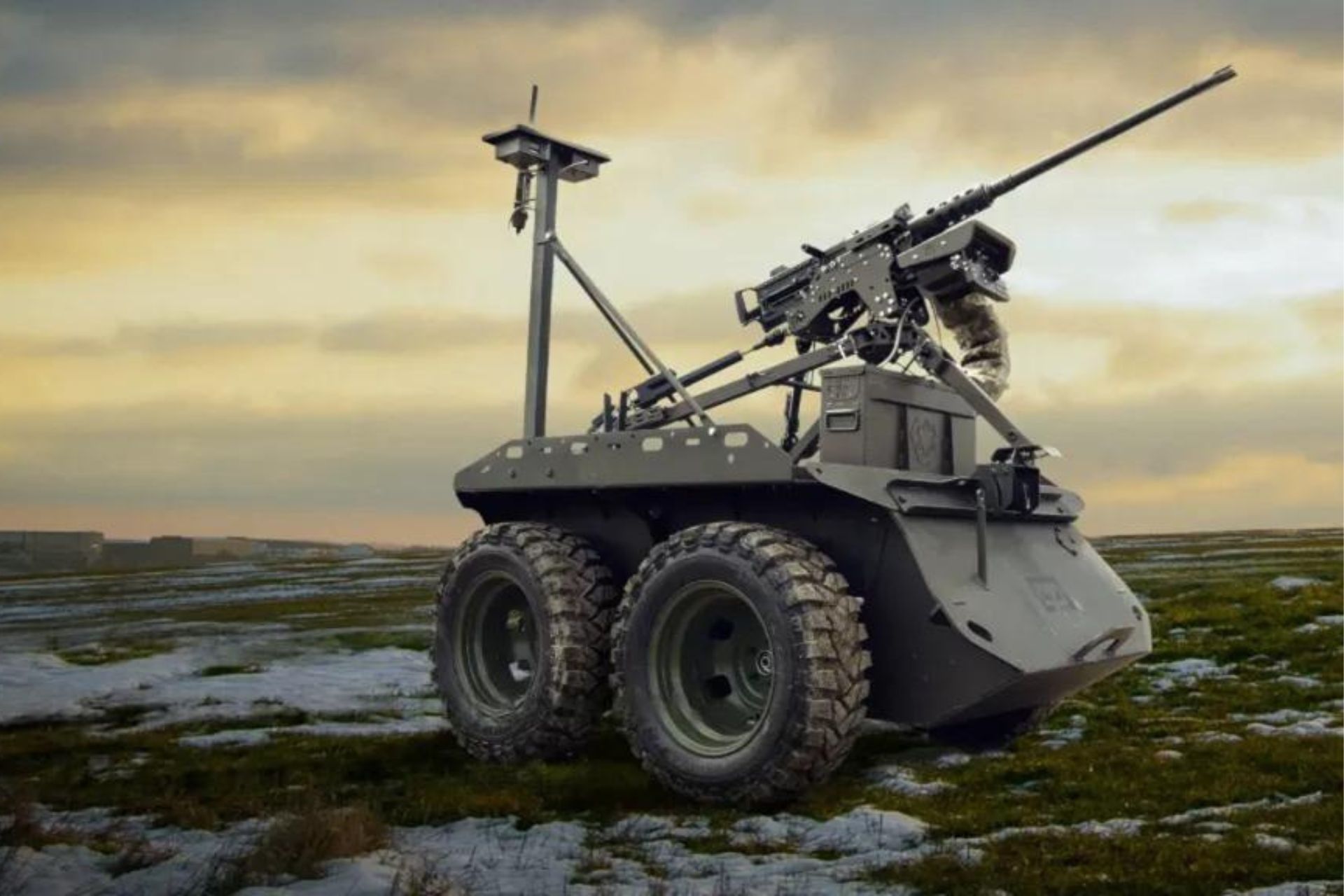 Ukraine Authorizes Zmiy Droid 12.7 Armored Ground Drone for Operational Use