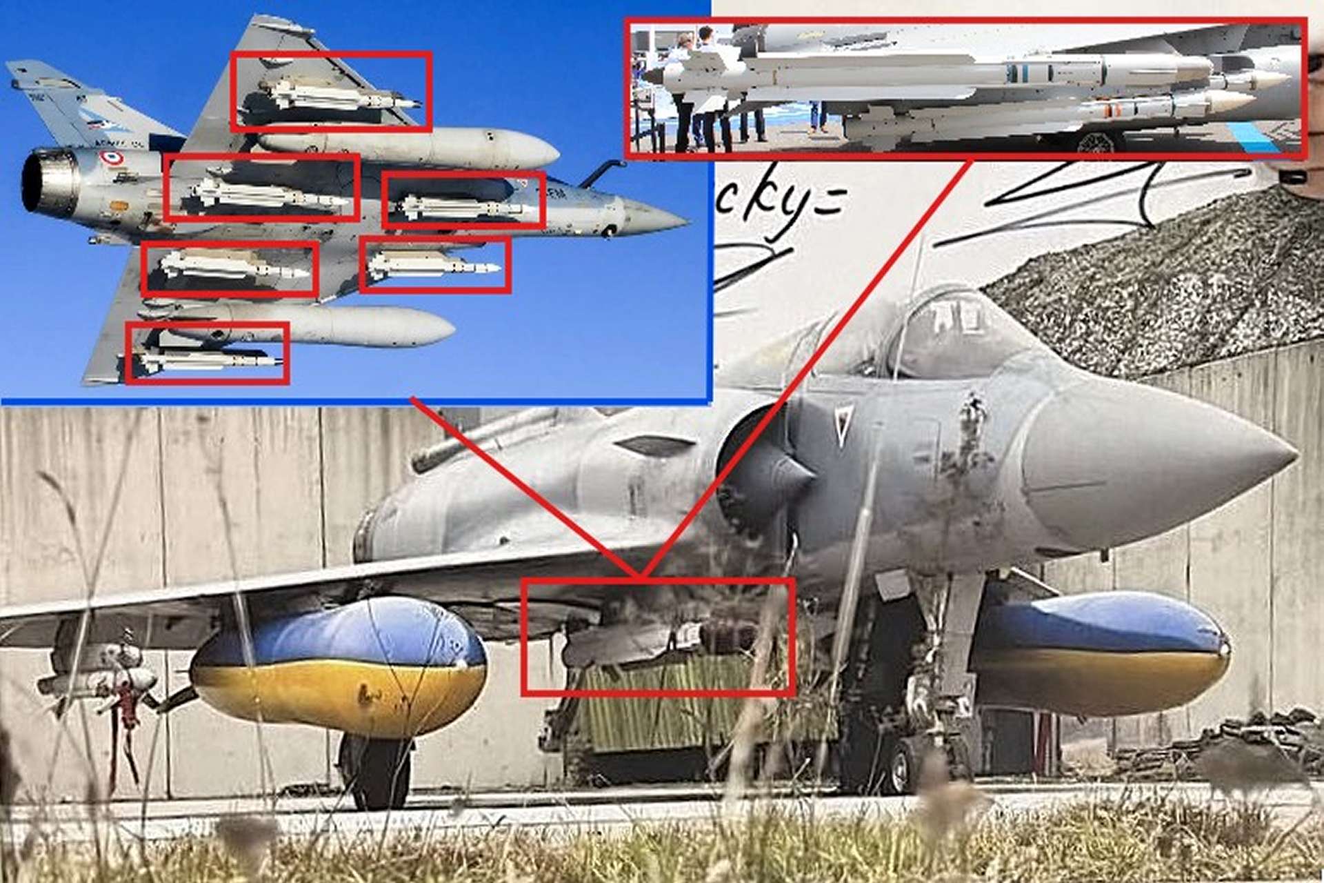 Ukrainian Mirage 2000-5F Fighter Jet Armed with MICA Missle Opens New Medium-Range Air Defence Layer